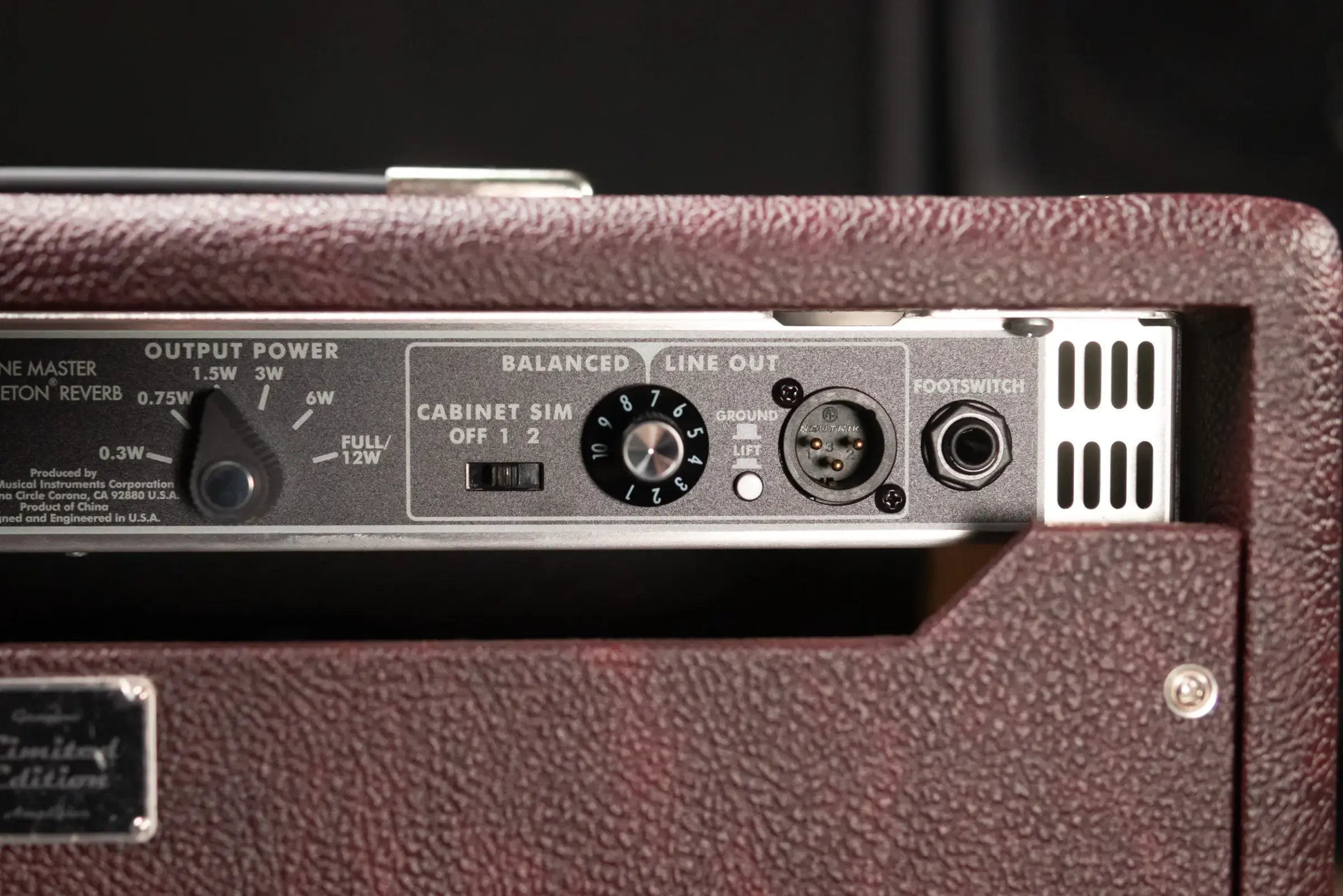 Fender Tone Master Princeton Reverb - Wine