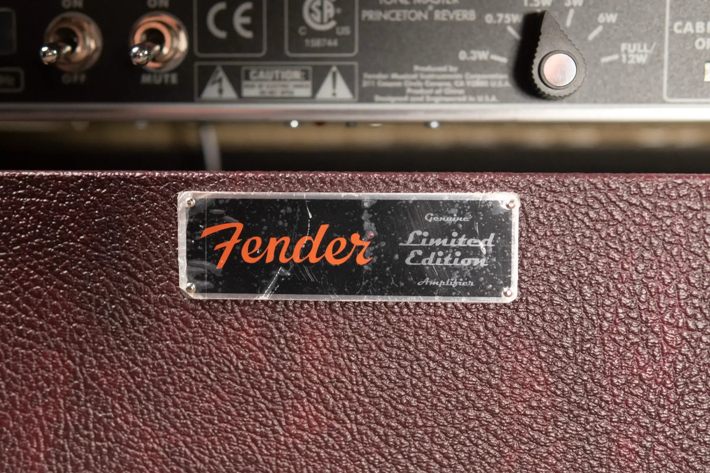 Fender Tone Master Princeton Reverb - Wine