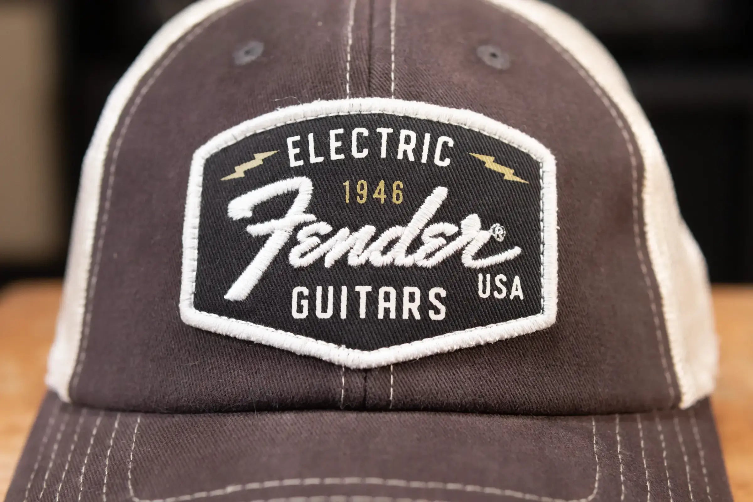 Fender Transition Logo Patch Hat Black/Stone One Size