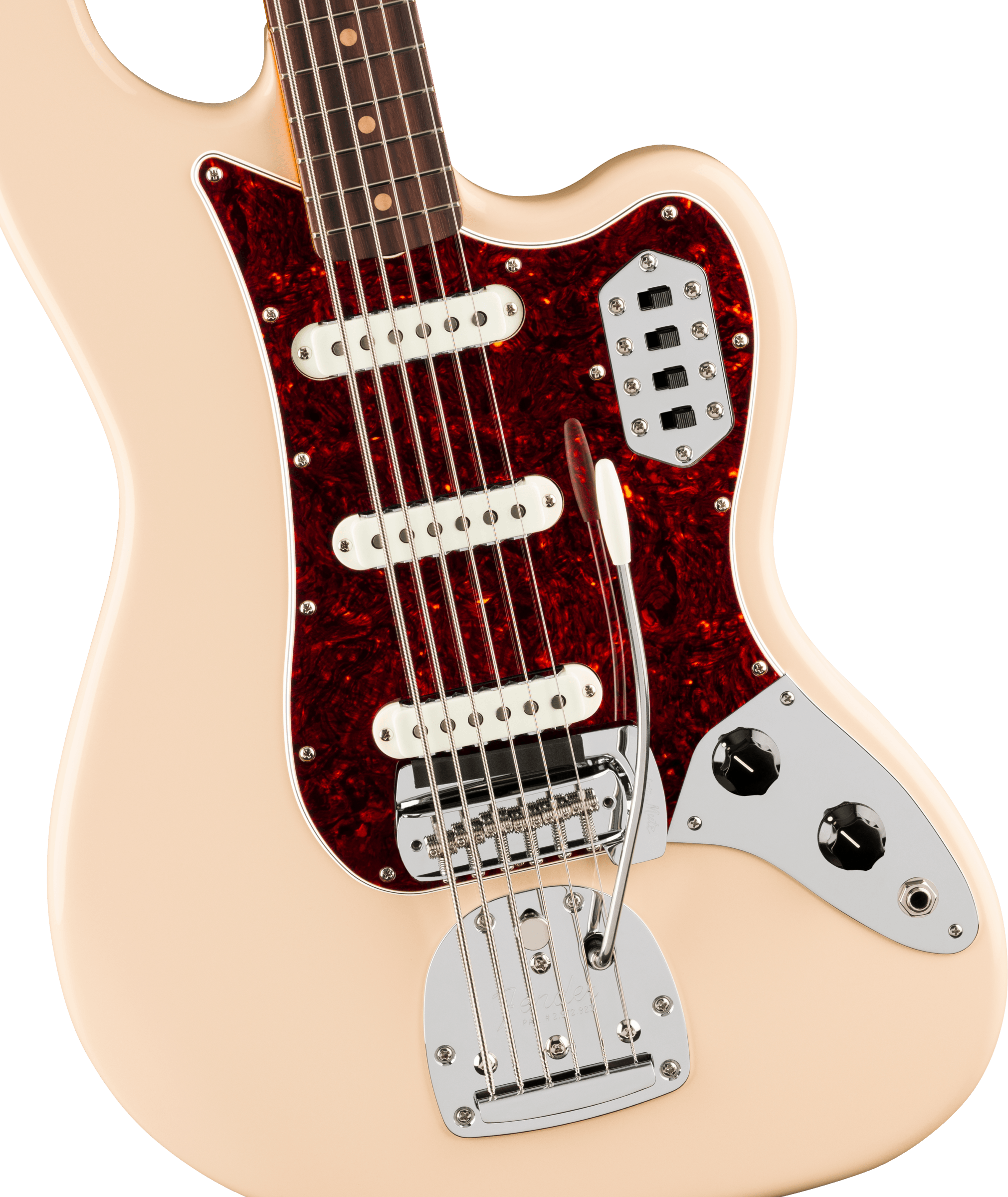Fender Vintera III Early '60s Bass VI - Olympic White with Gig Bag