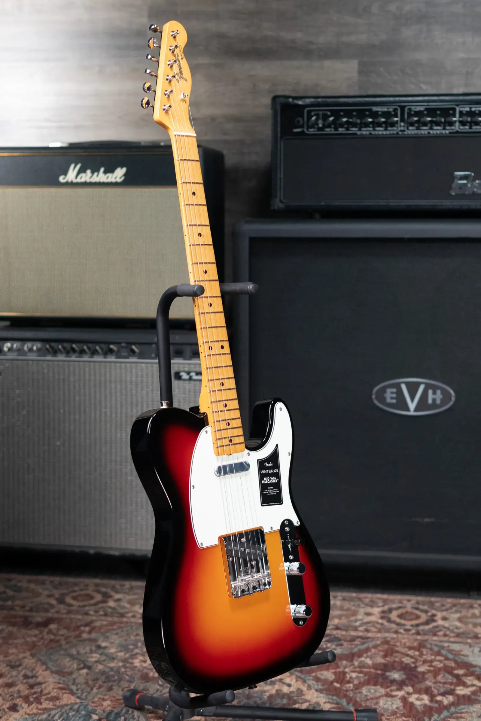 Fender Vintera III Mid '60s Telecaster Electric Guitar - 3-Color Sunburst with Gig Bag