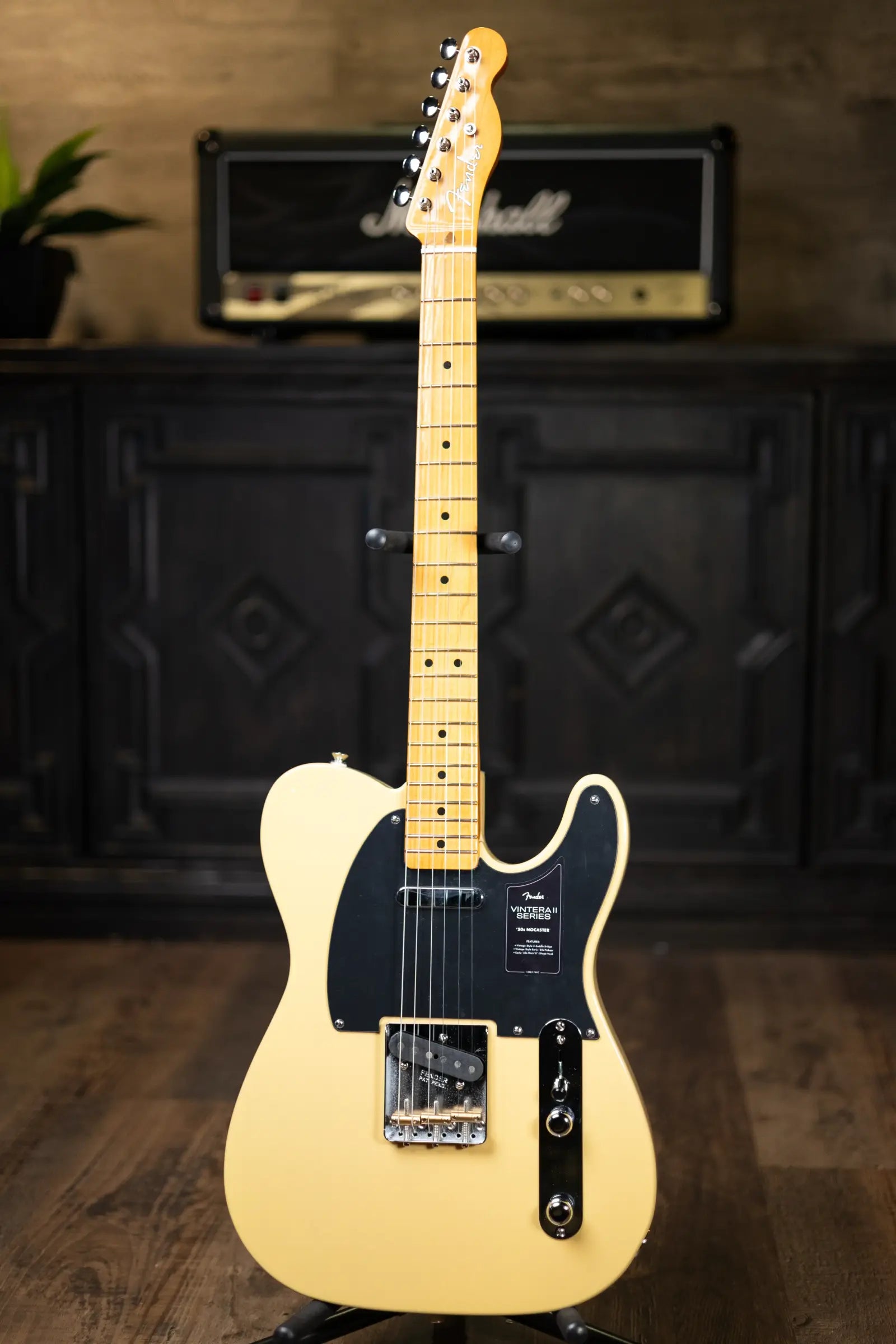 Fender Vintera II '50s Nocaster Electric Guitar - Blackguard Blonde with Gig Bag