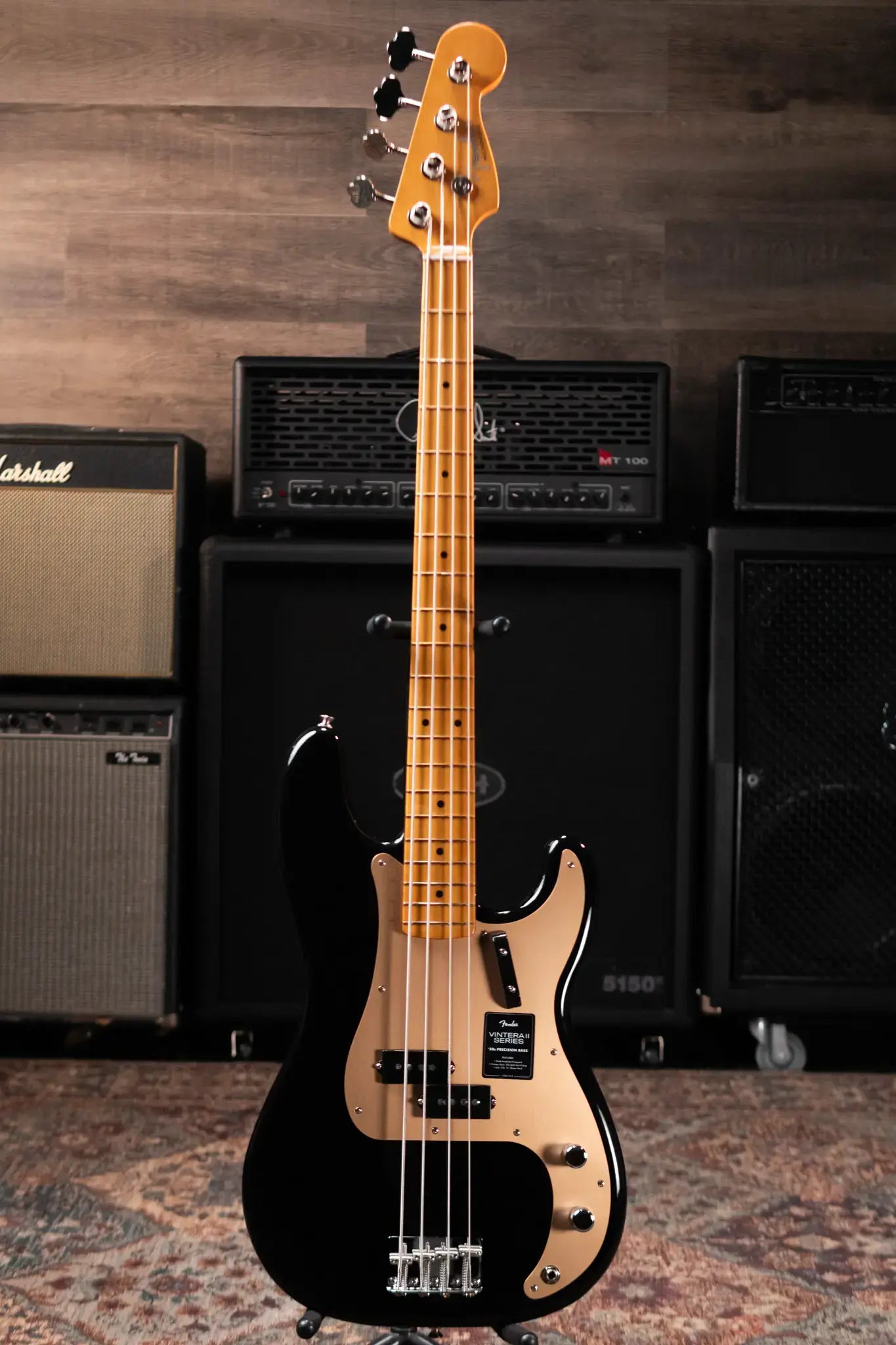Fender Vintera II '50s Precision Bass - Black with Gig Bag
