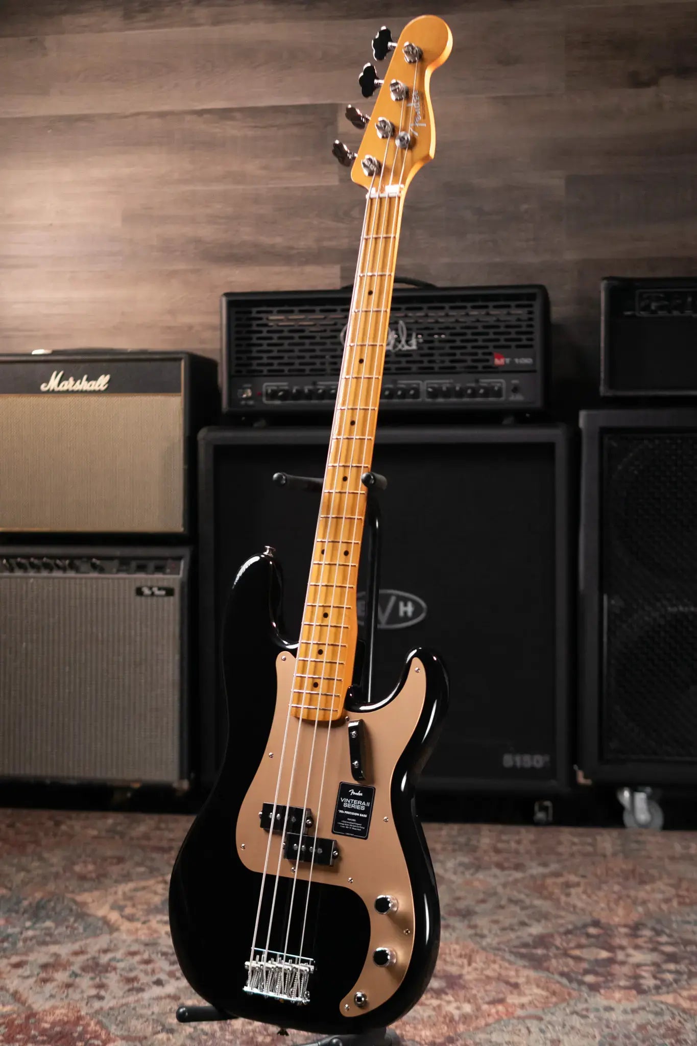 Fender Vintera II '50s Precision Bass - Black with Gig Bag