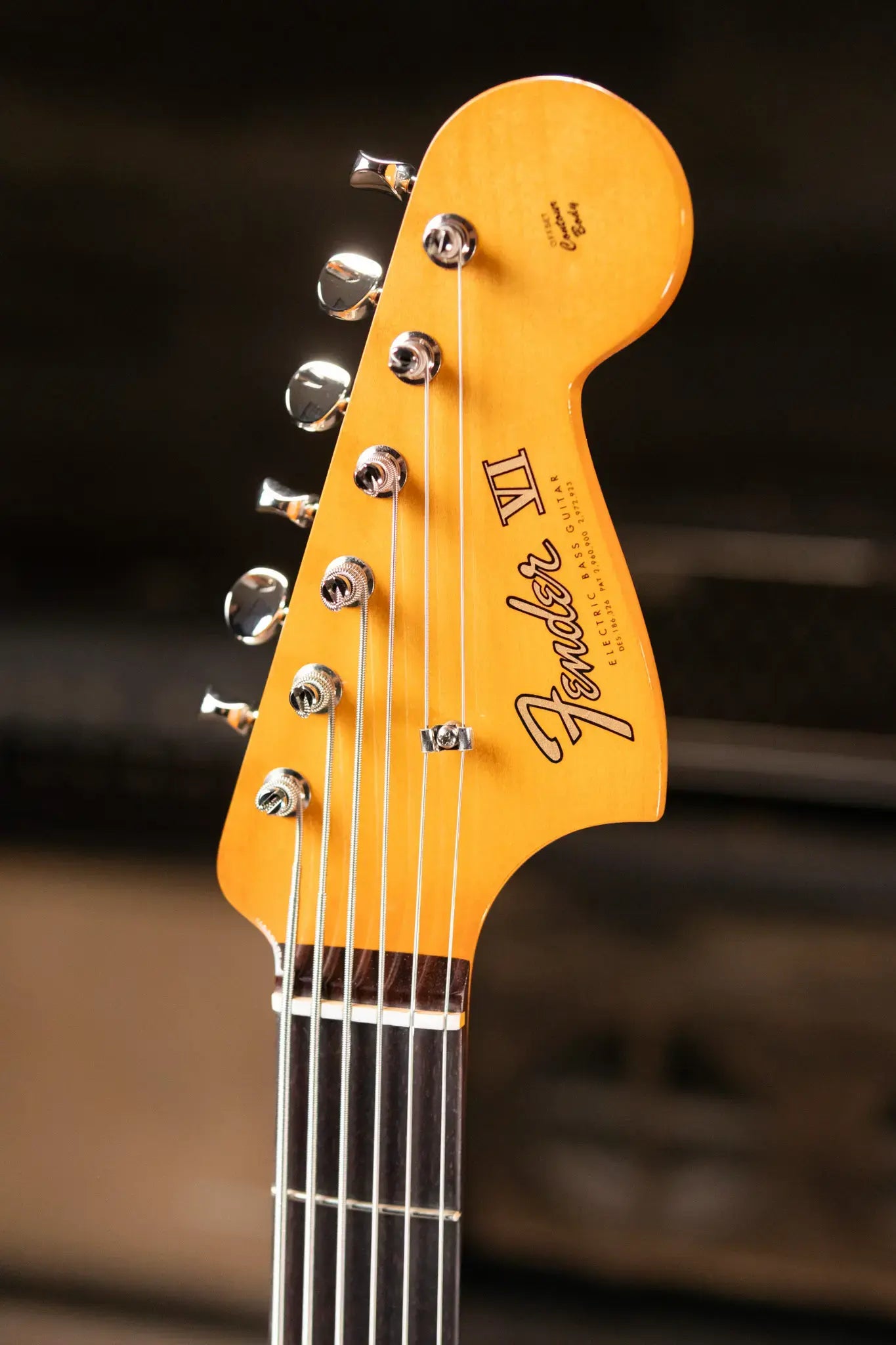 Fender Vintera II '60s Bass VI - Lake Placid Blue with Gig Bag