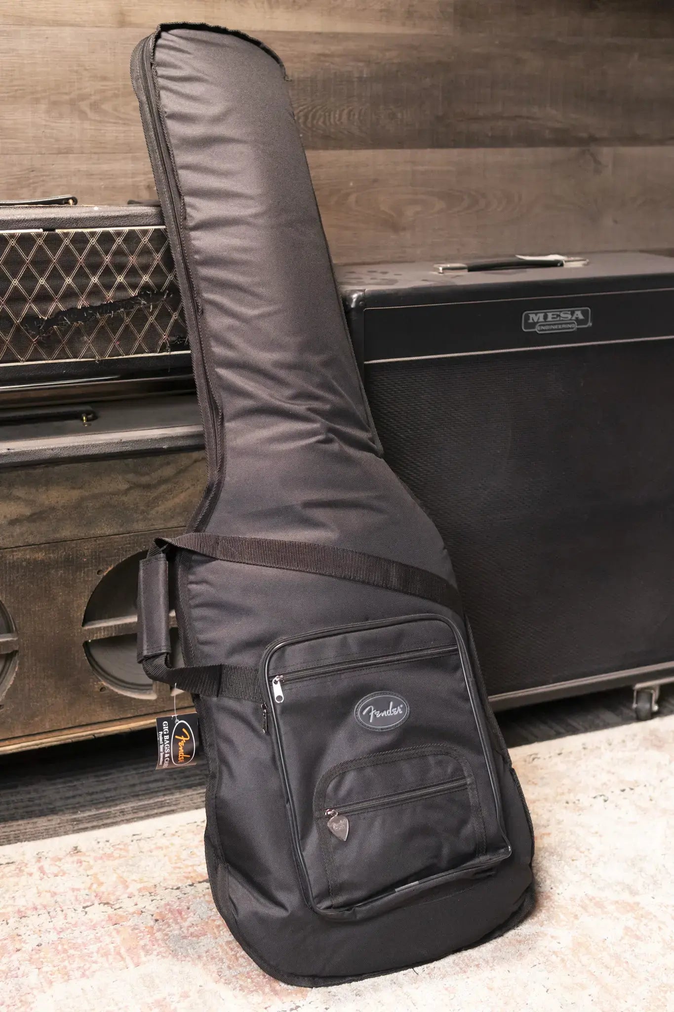 Fender Vintera II '70s Competition Mustang Bass - Competition Orange with Gig Bag