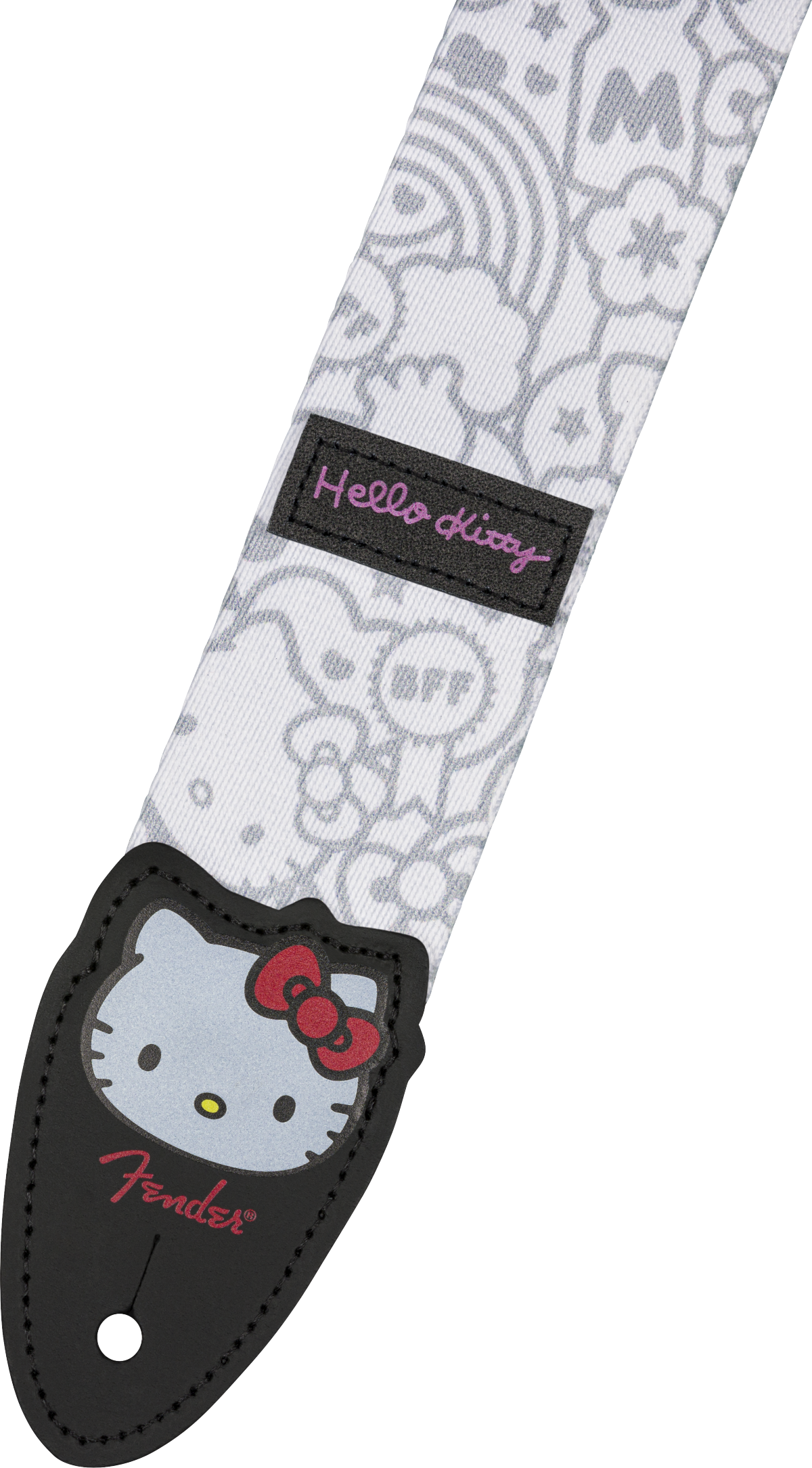 Fender x Hello Kitty White Poly Strap