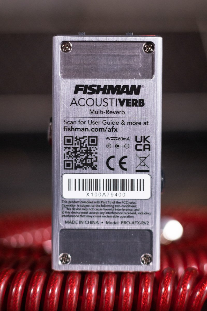 Fishman AFX AcoustiVerb Mini Reverb Pedal