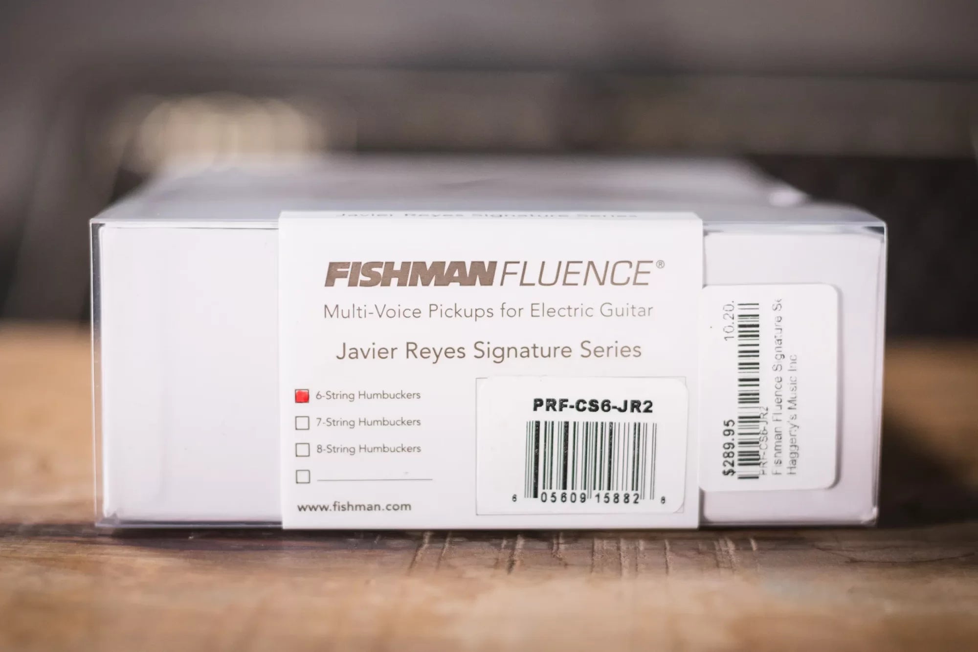 Fishman Fluence Signature Series Javier Reyes 6-String Pickup Set Black