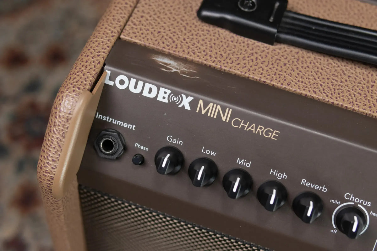 Fishman Loudbox Mini Charge Acoustic Guitar Amplifier with Dust Cover - Used