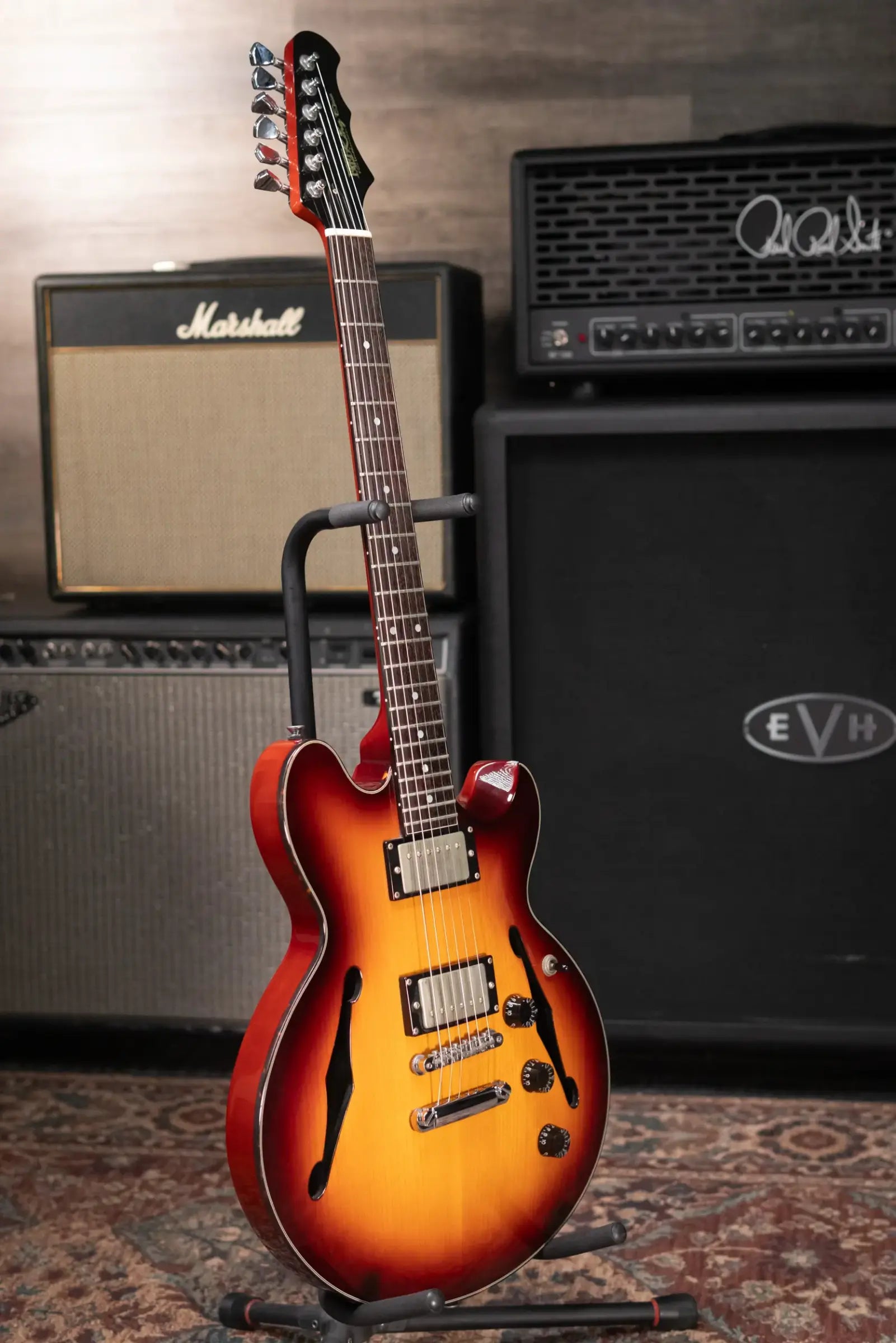 Fret King Elise Electric Guitar - Tobacco Sunburst with Gig Bag - Used