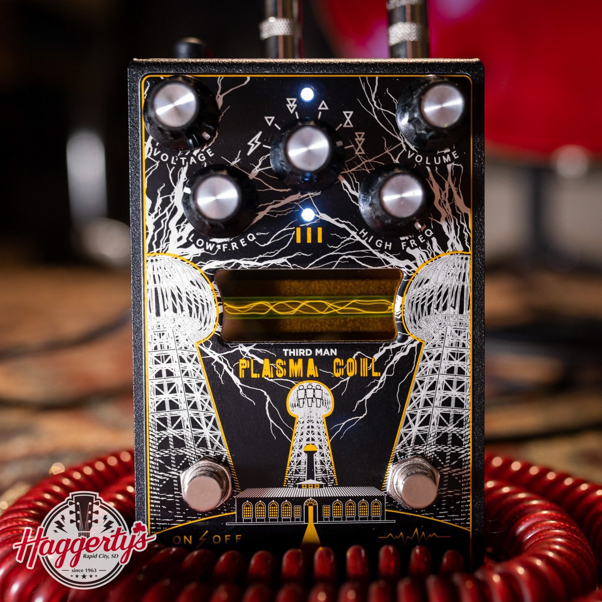 Gamechanger Audio Third Man Records Plasma Coil High Voltage Distortion Pedal