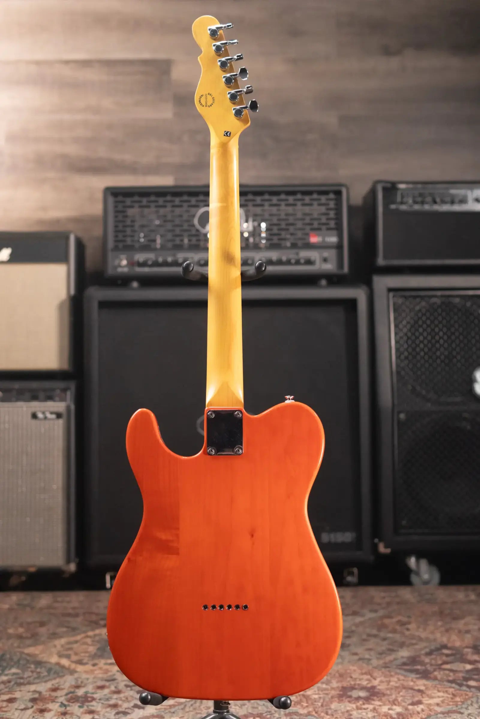 G&L ASAT Classic Tribute Series Bluesboy Semi-Hollow Electric Guitar - Clear Orange - Used