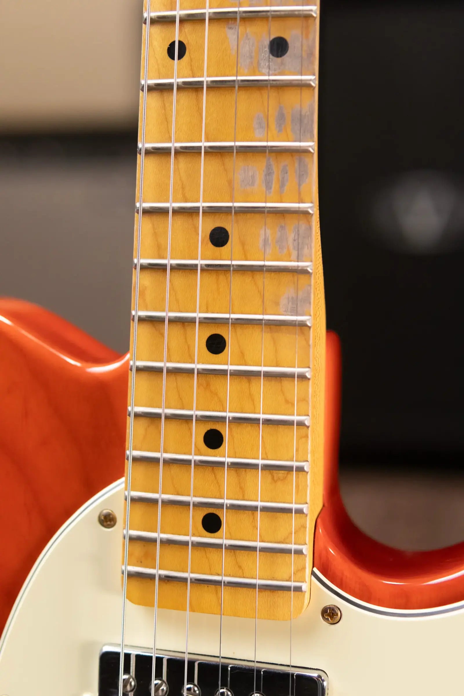 G&L ASAT Classic Tribute Series Bluesboy Semi-Hollow Electric Guitar - Clear Orange - Used