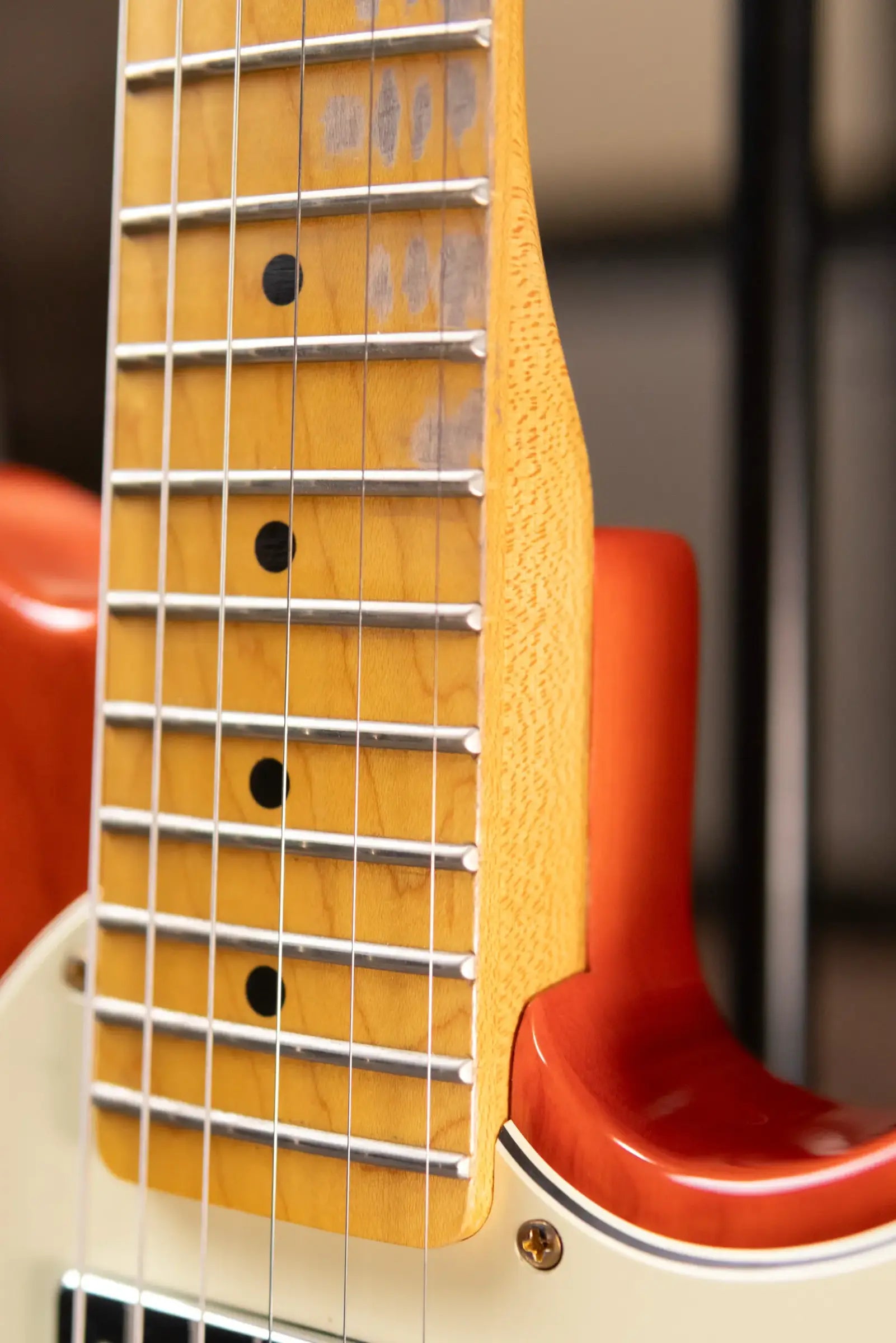 G&L ASAT Classic Tribute Series Bluesboy Semi-Hollow Electric Guitar - Clear Orange - Used
