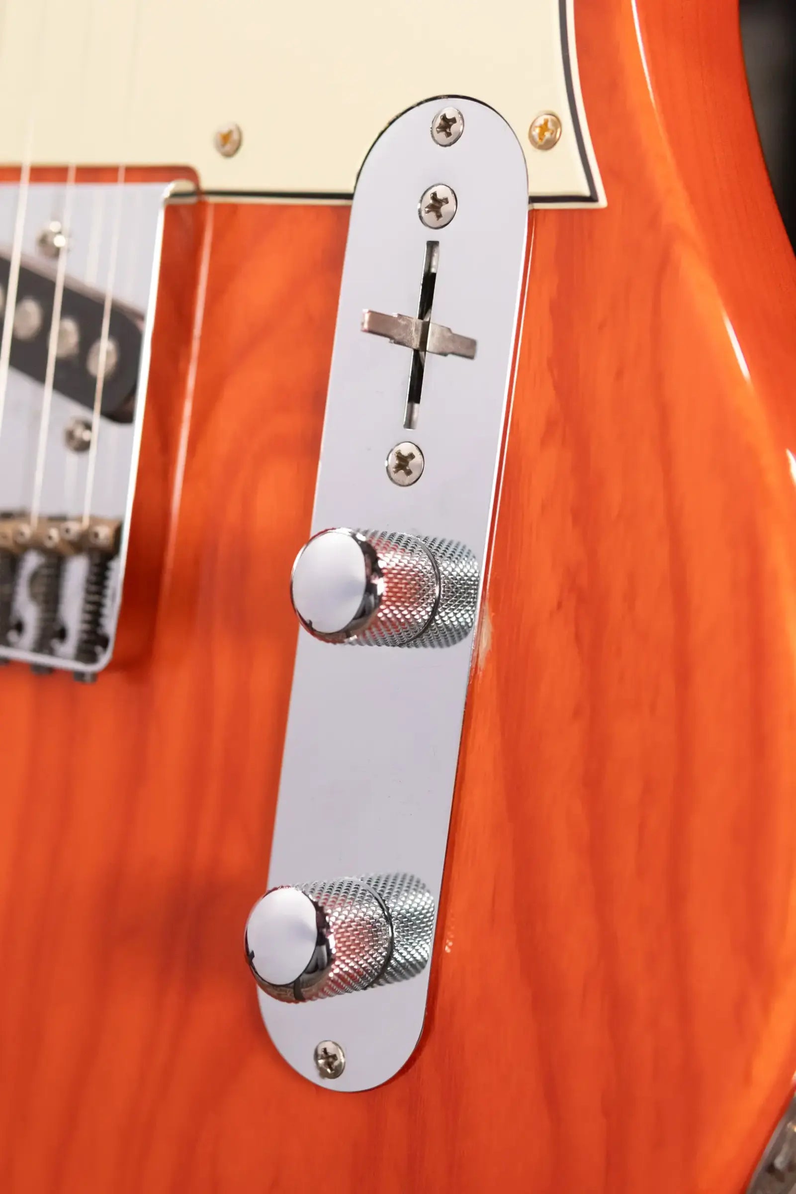 G&L ASAT Classic Tribute Series Bluesboy Semi-Hollow Electric Guitar - Clear Orange - Used