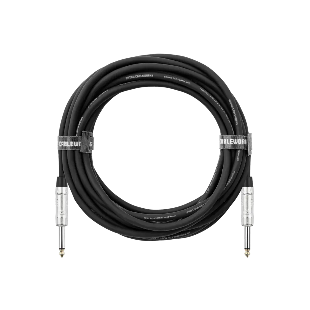Gator Cableworks Backline Series 1/4 Speaker Cable - 25ft