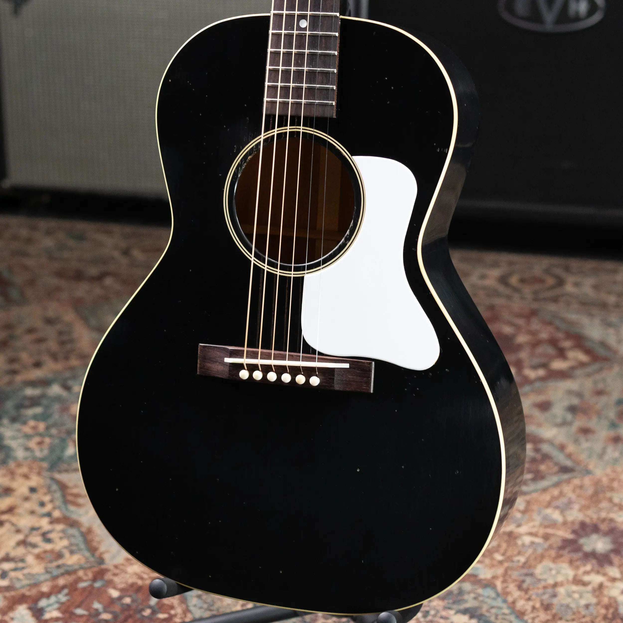 Gibson Custom Shop 1933 L-00 Reissue Murphy Lab Light Aged Acoustic Guitar - Ebony with Hardshell Case