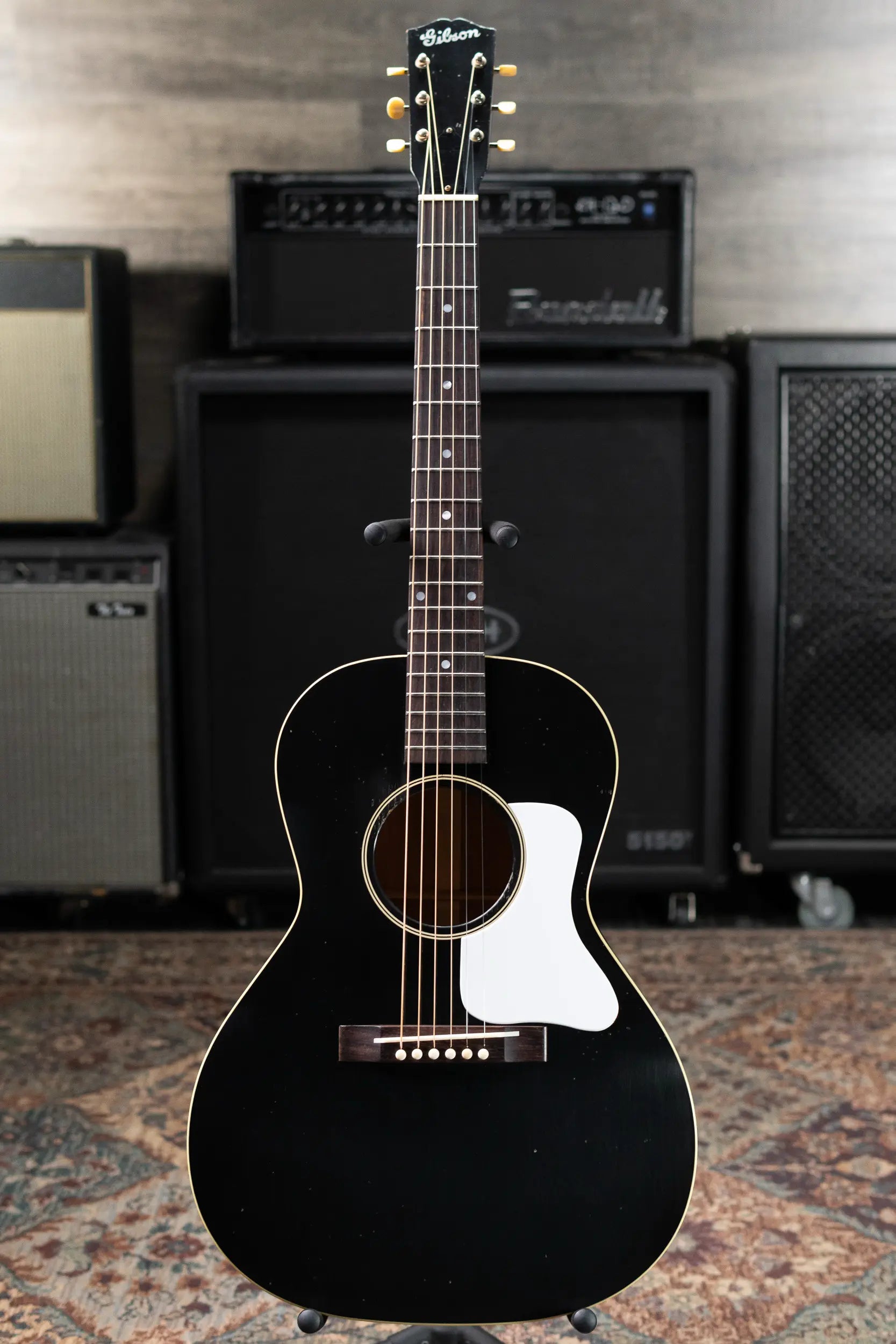 Gibson Custom Shop 1933 L-00 Reissue Murphy Lab Light Aged Acoustic Guitar - Ebony with Hardshell Case