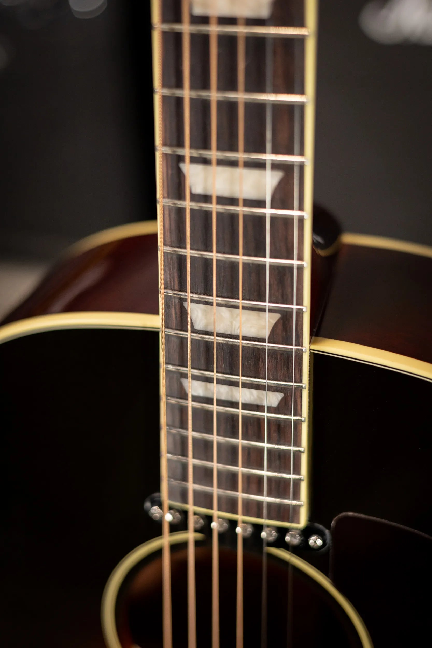 Gibson J-160E Original Acoustic/Electric Guitar - Vintage Sunburst with Hardshell Case