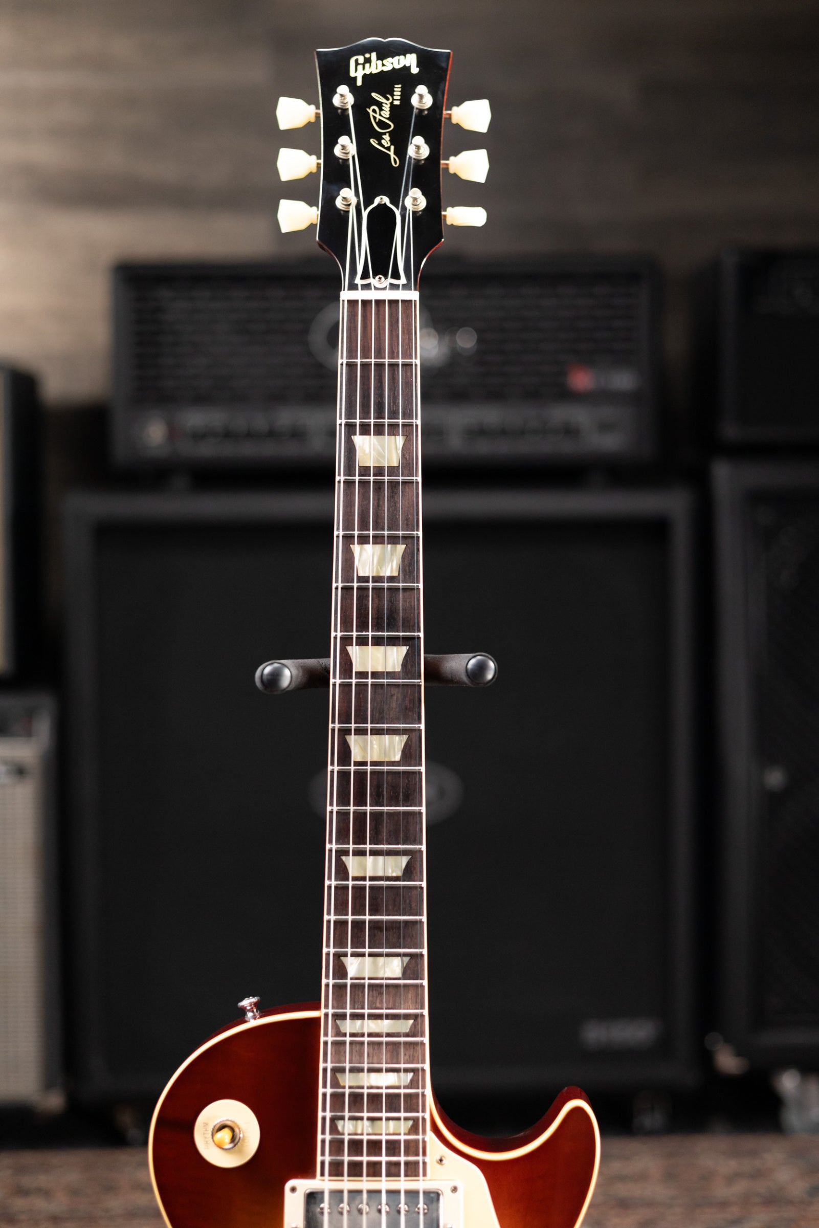 Gibson Custom Shop Les Paul 1958 Historic Collection 70th Anniversary Electric Guitar - Iced Tea Burst with Hardshell Case - Used