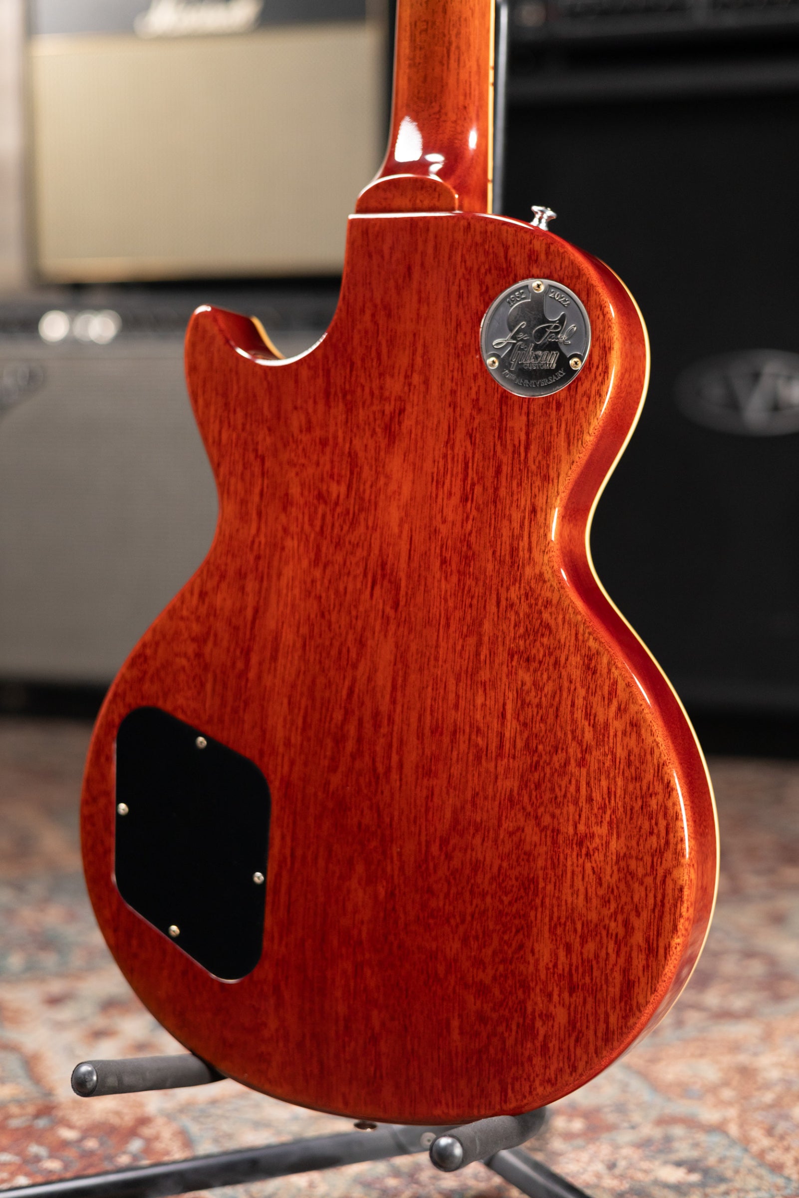 Gibson Custom Shop Les Paul 1958 Historic Collection 70th Anniversary Electric Guitar - Iced Tea Burst with Hardshell Case - Used