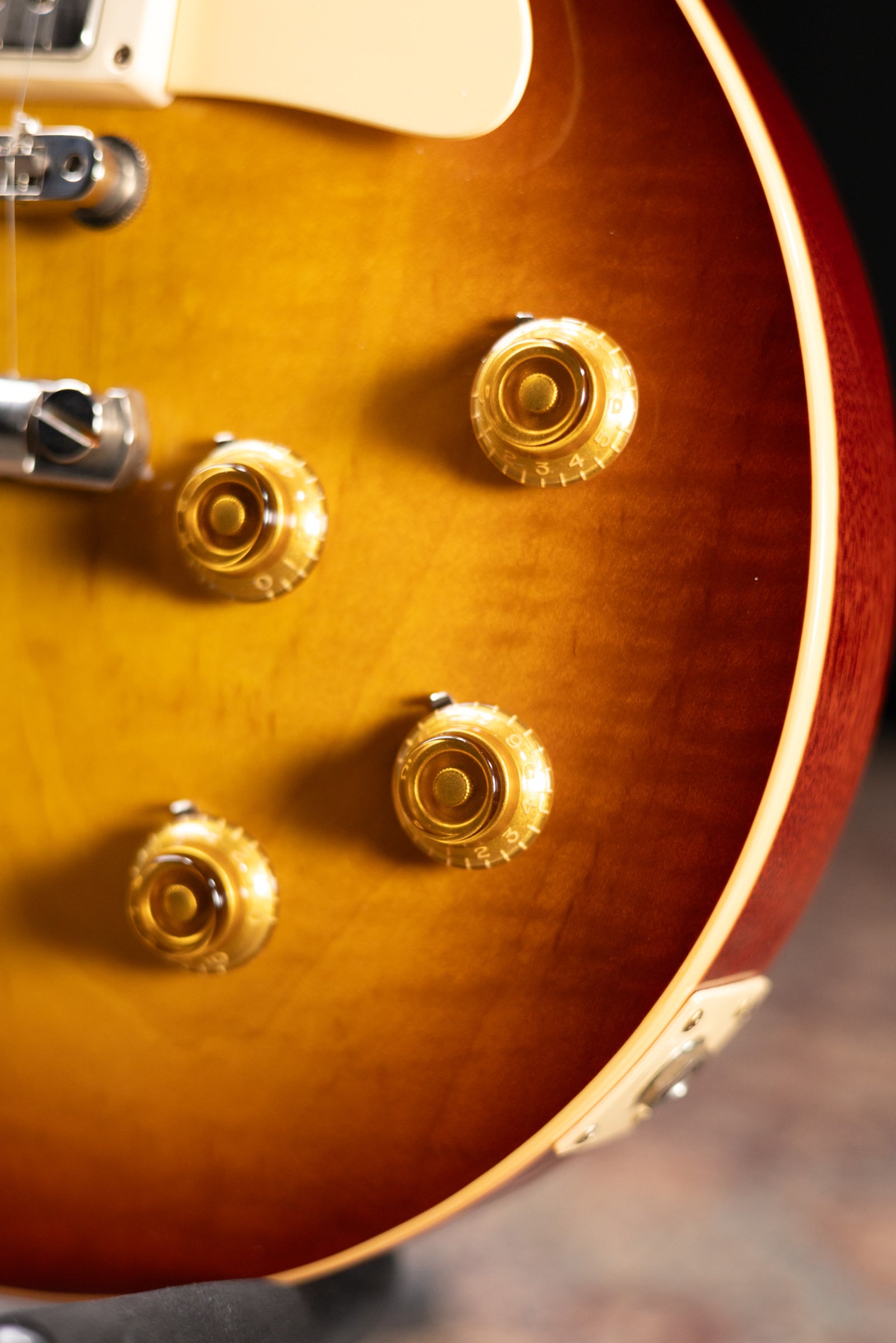 Gibson Custom Shop Les Paul 1958 Historic Collection 70th Anniversary Electric Guitar - Iced Tea Burst with Hardshell Case - Used