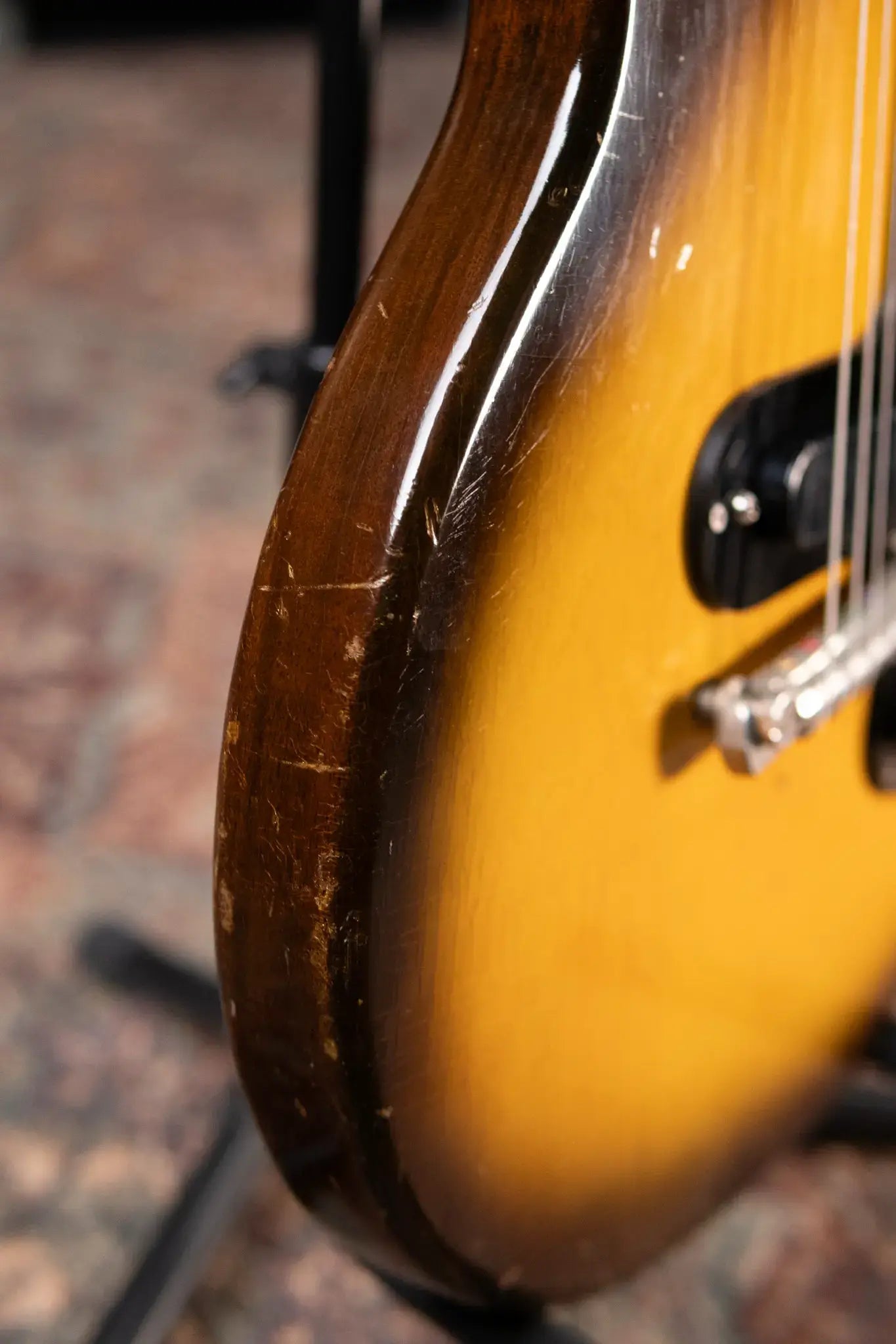 Gibson 1959 Melody Maker 3/4 Size Electric Guitar Tobacco Sunburst with Hardshell Case - Used