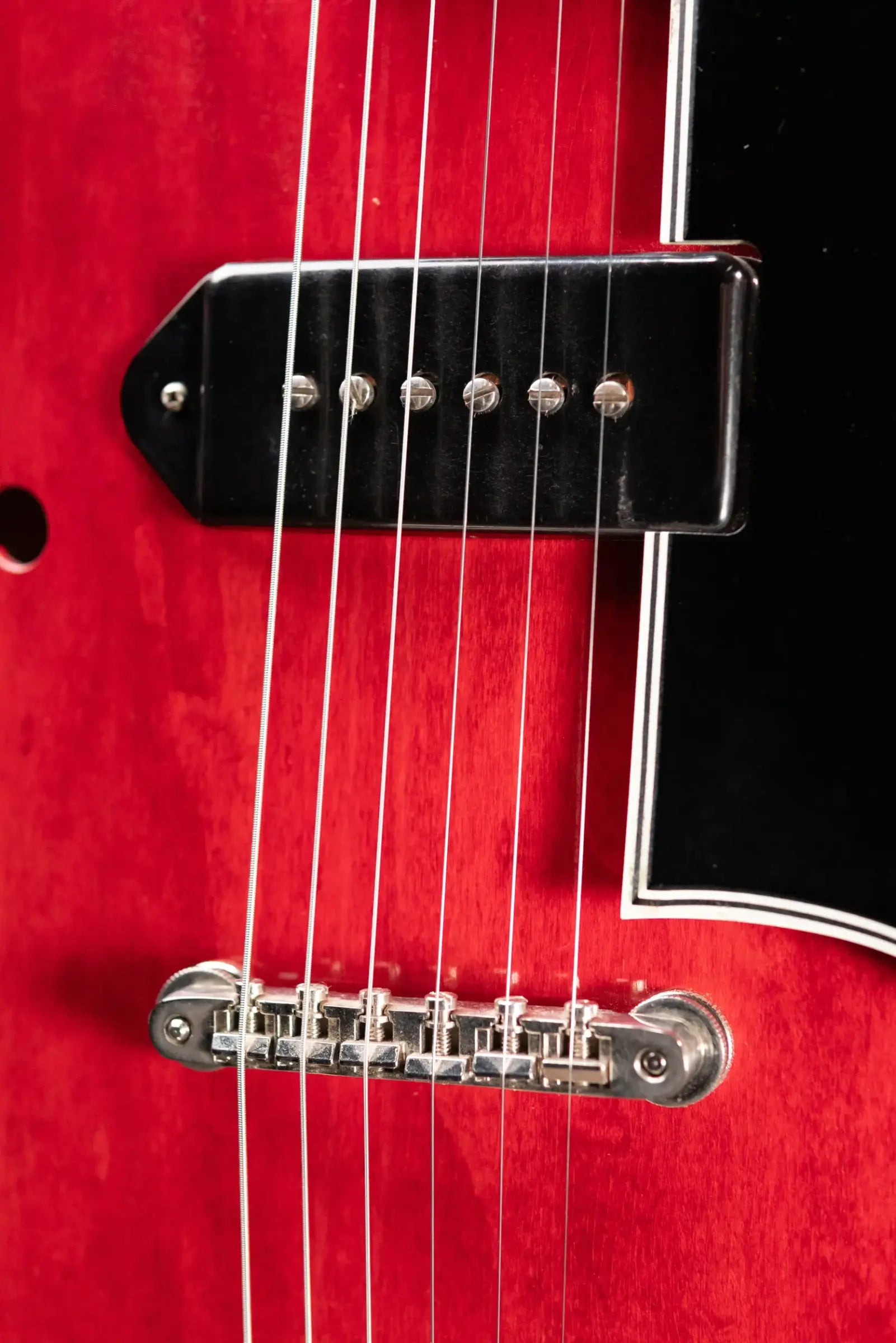 Gibson 1961 ES-330TC Thinline Hollow Body Electric Guitar Cherry with Hardshell Case - Used