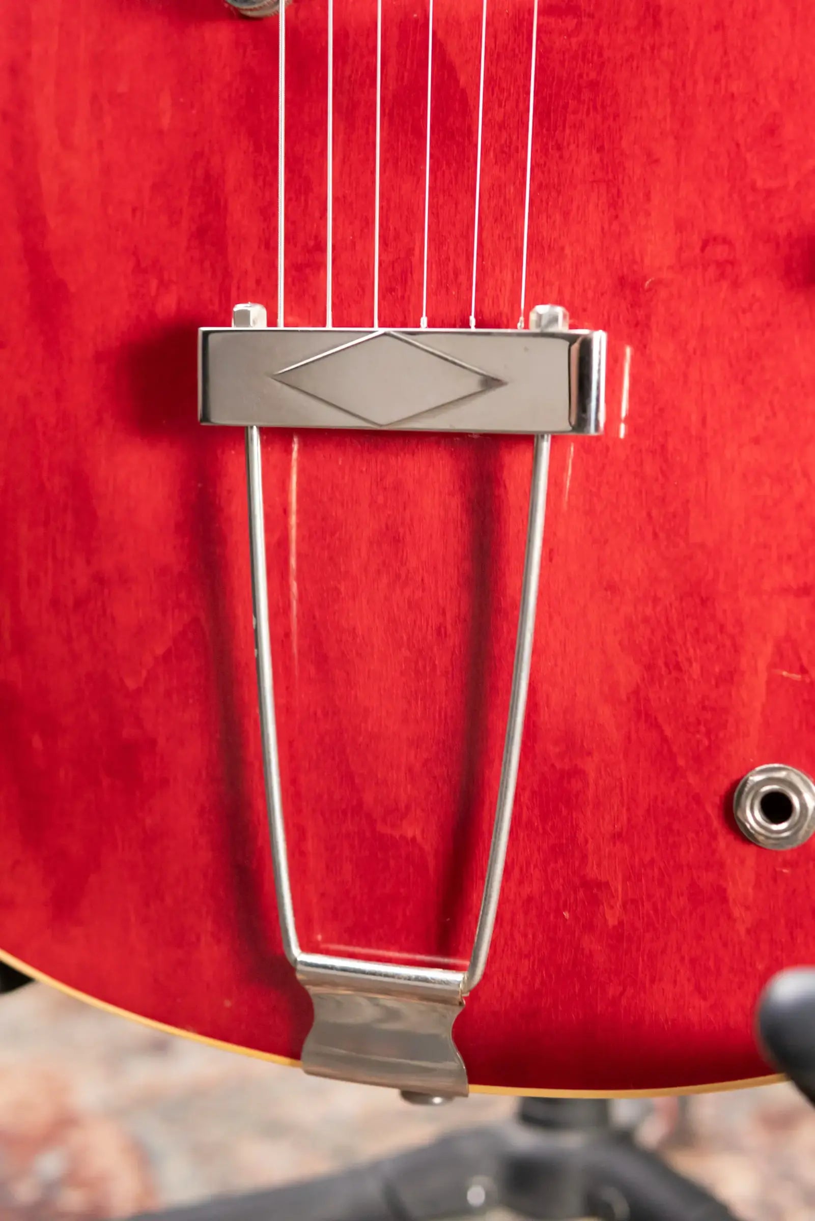 Gibson 1961 ES-330TC Thinline Hollow Body Electric Guitar Cherry with Hardshell Case - Used