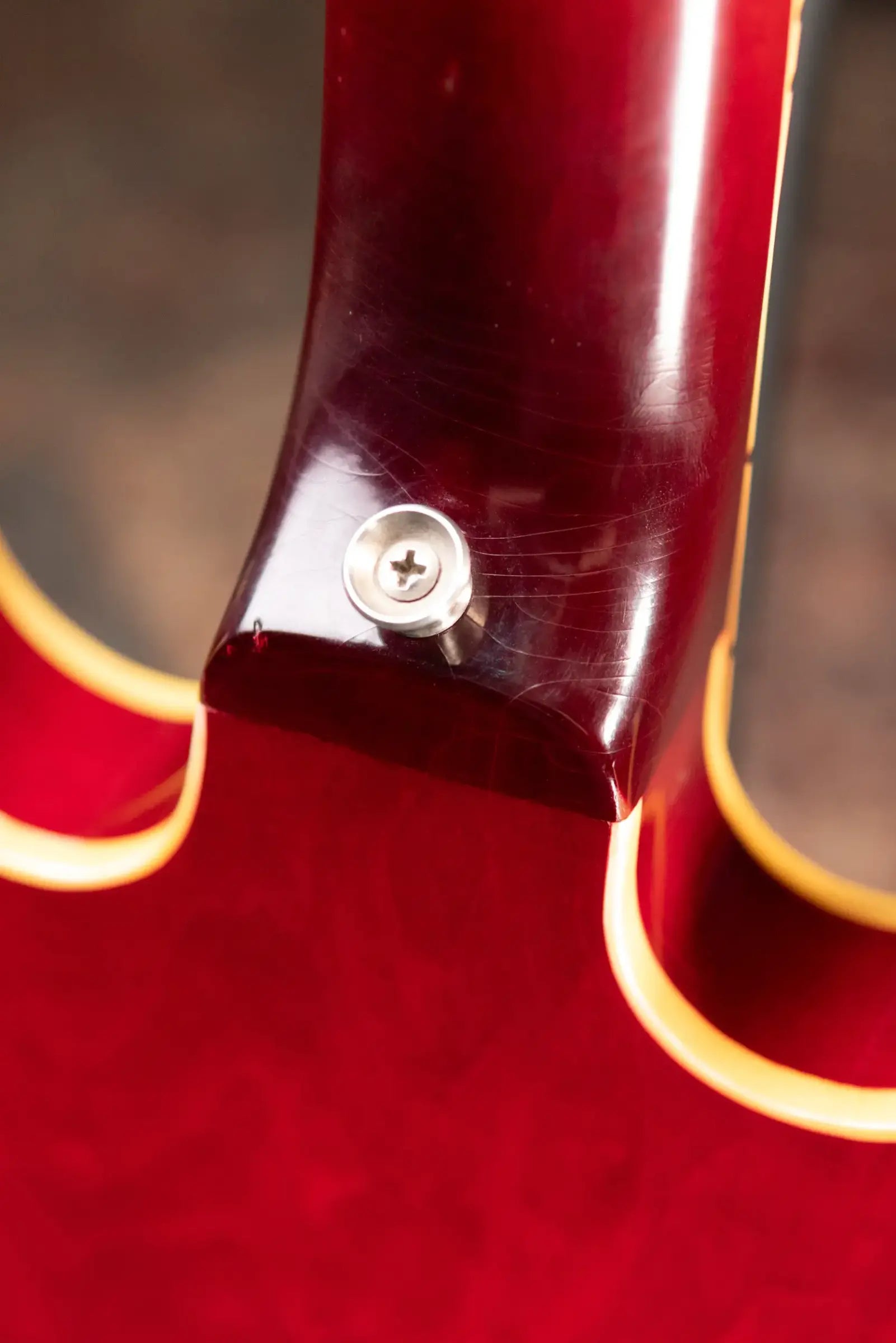 Gibson 1961 ES-330TC Thinline Hollow Body Electric Guitar Cherry with Hardshell Case - Used