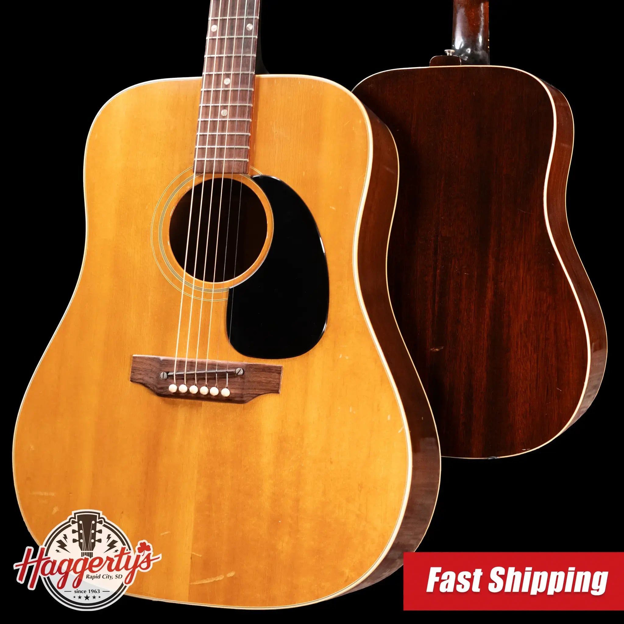 Gibson 1967 J-50 Acoustic Guitar with Hardshell Case - Used