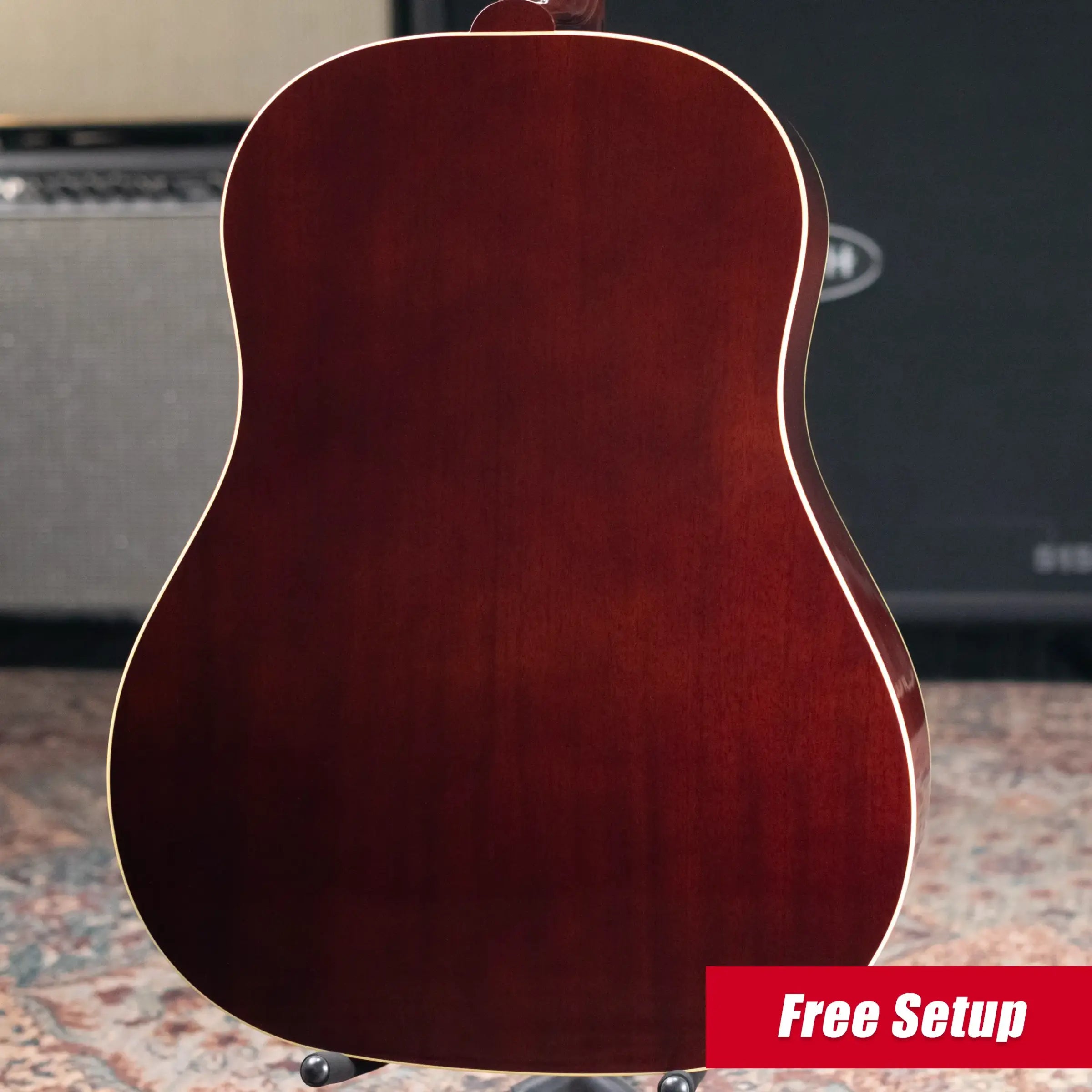 Gibson 50s J-45 Original Dreadnought Acoustic/Electric Guitar - Vintage Sunburst with Hardshell Case