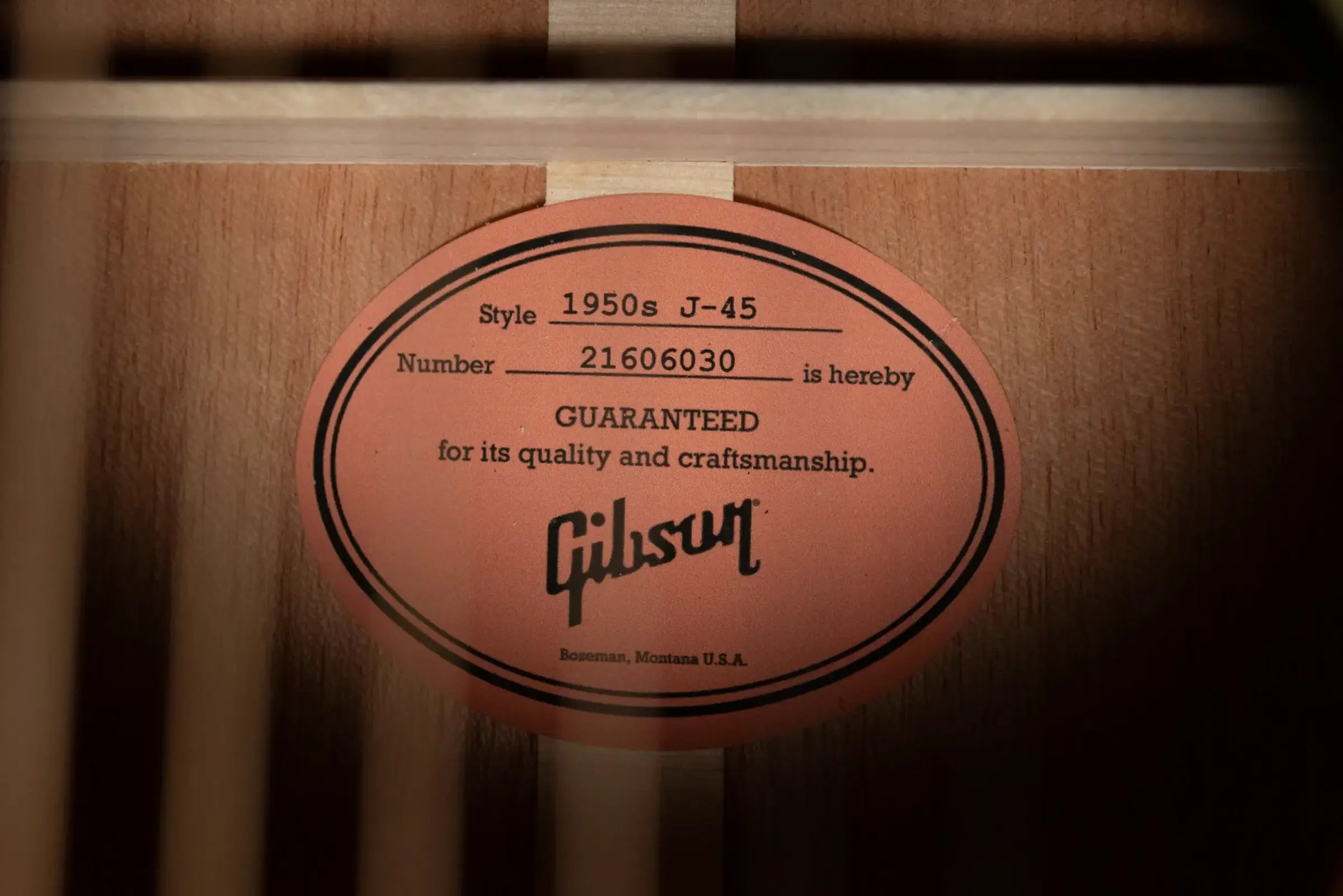 Gibson 50s J-45 Original Dreadnought Acoustic/Electric Guitar - Vintage Sunburst with Hardshell Case