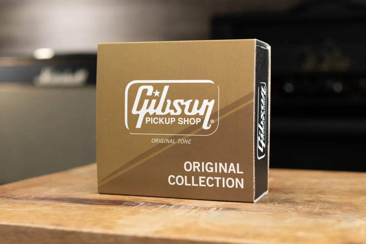 Gibson 57 Classic Plus Pickup (Double Black, Nickel Cover, 2-Conductor, Potted, 9k, Alnico 2)