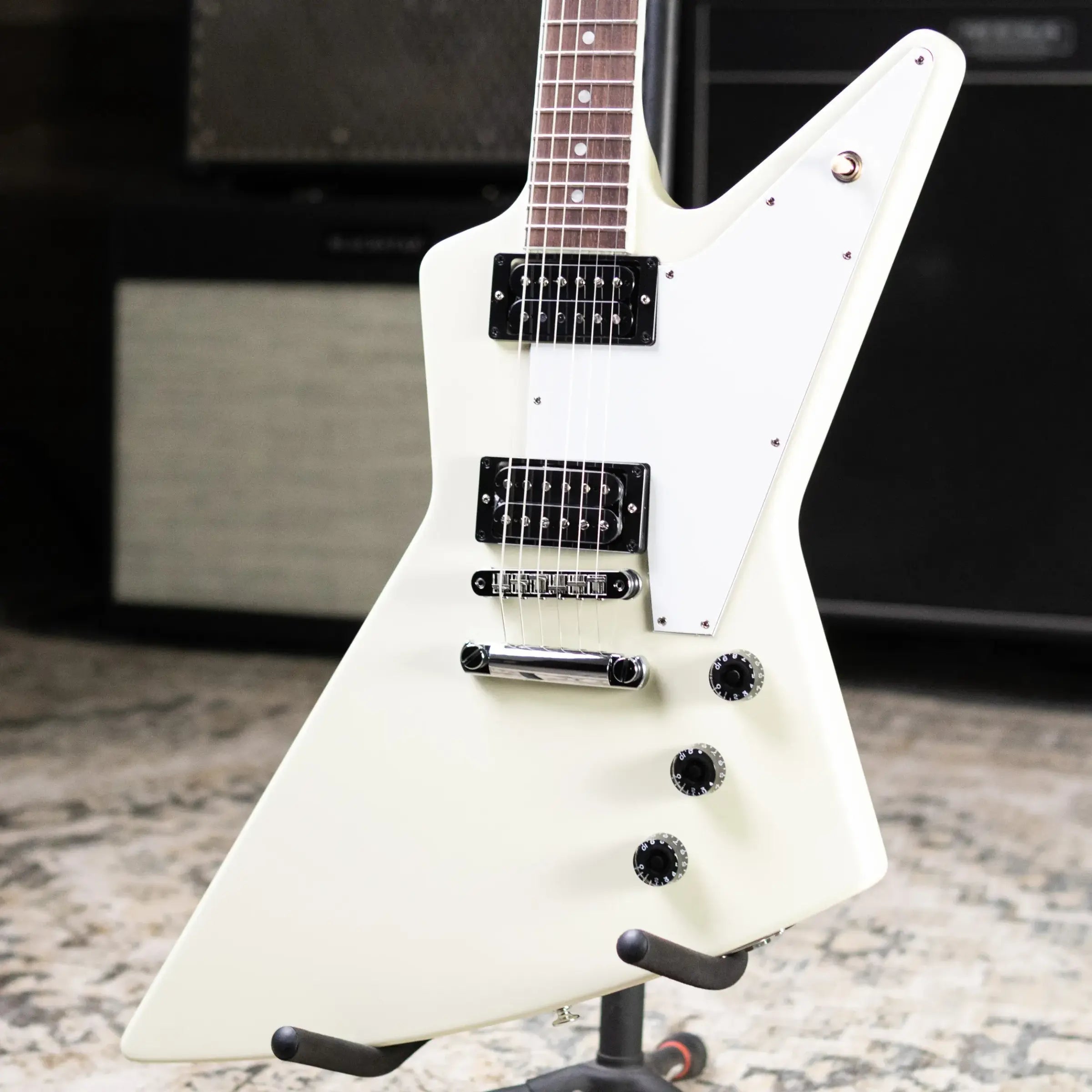 Gibson '70s Explorer Electric Guitar - Classic White with Hardshell Case