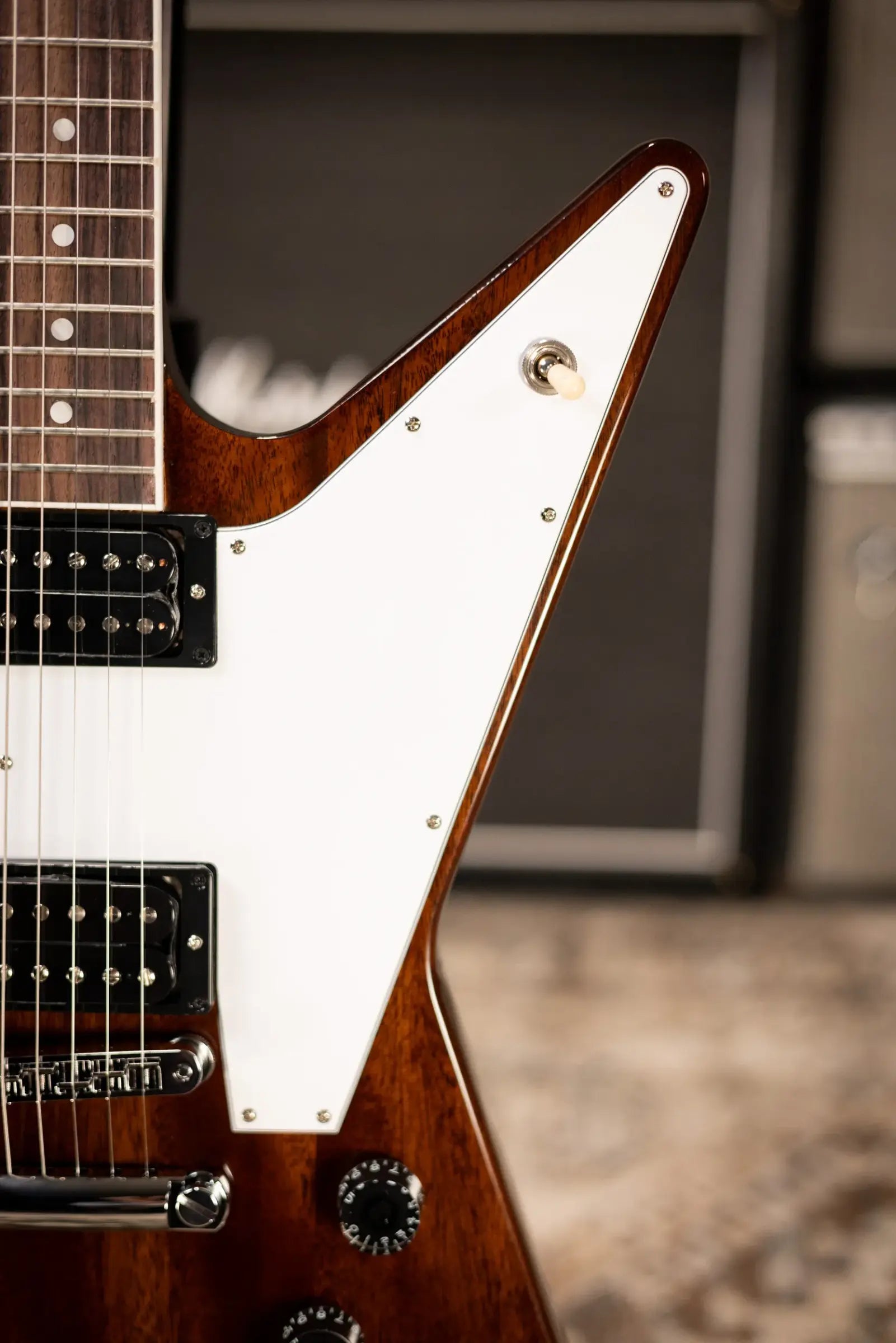 Gibson 70s Explorer Electric Guitar - Dark Walnut with Hardshell Case