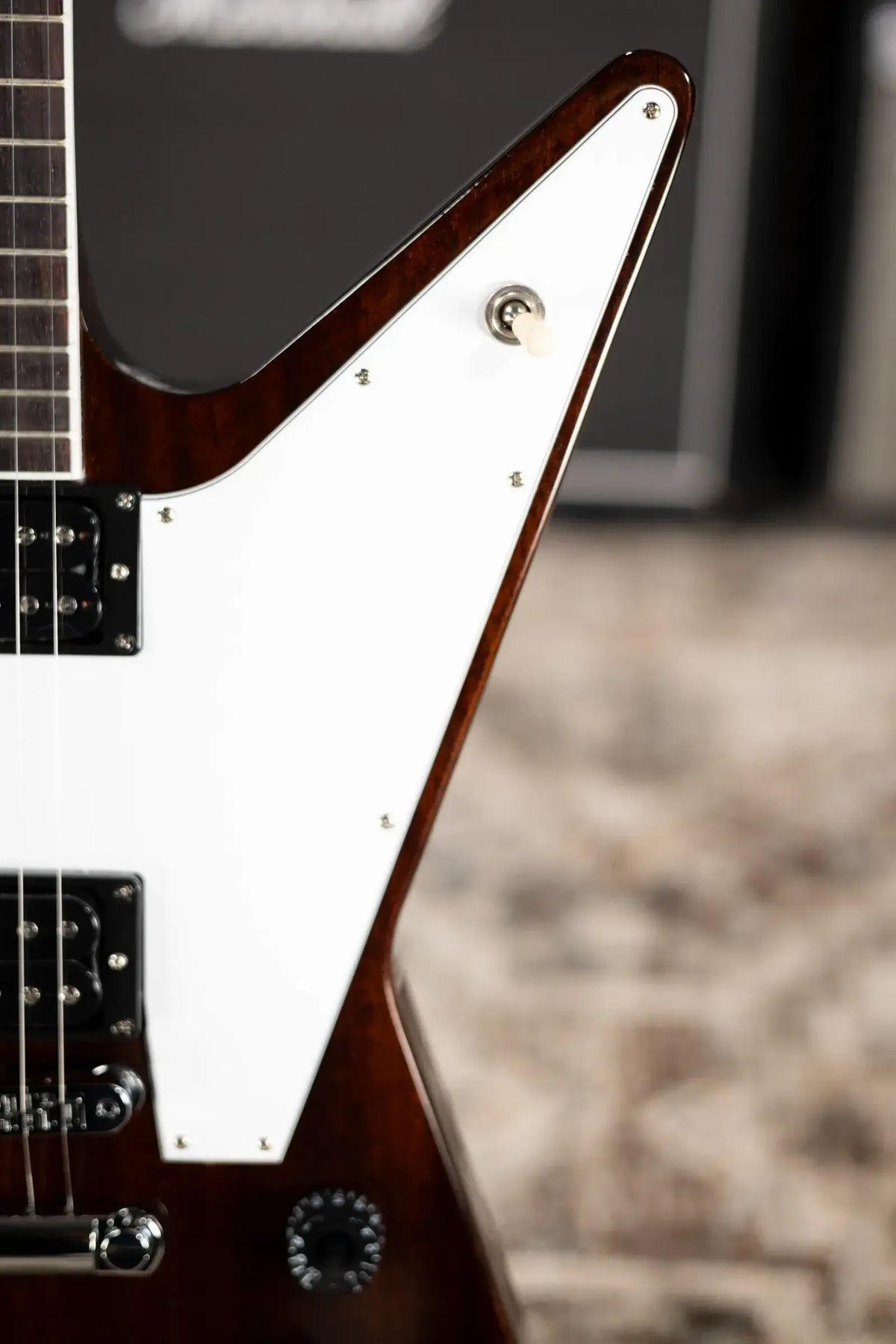 Gibson 70s Explorer Electric Guitar - Dark Walnut with Hardshell Case