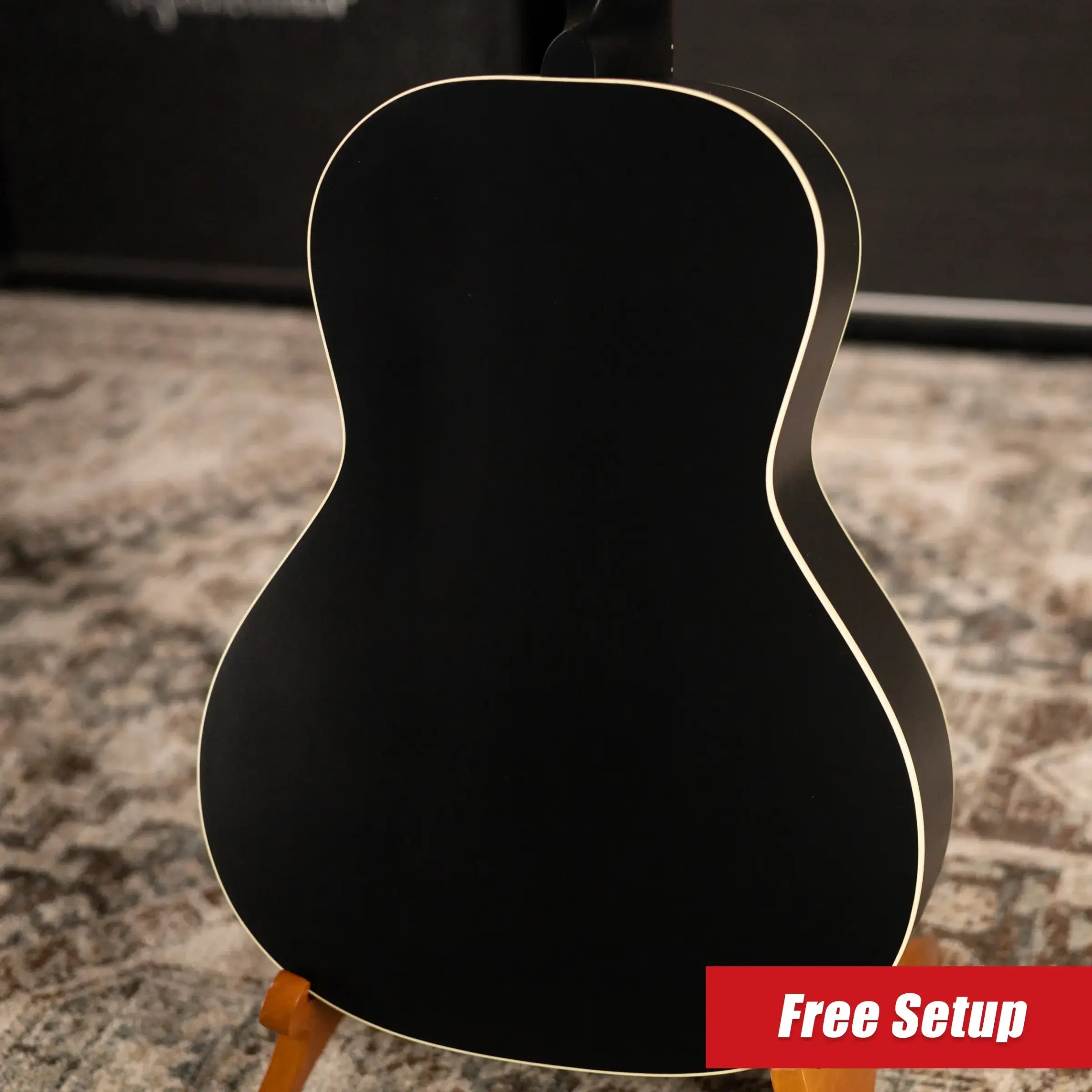 Gibson Century Collection L-00 12-Fret Acoustic Guitar - Ebony with Hardshell Case