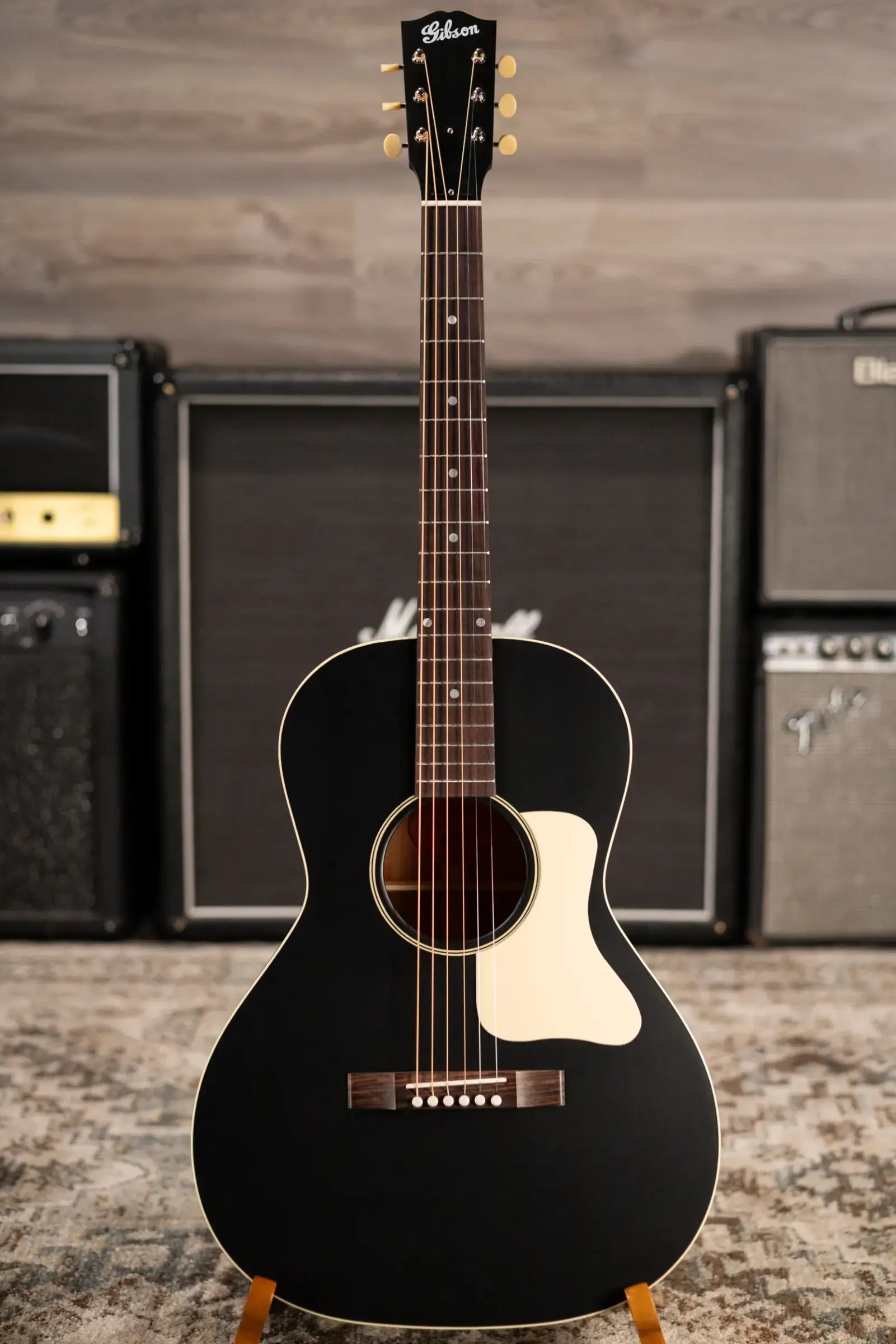 Gibson Century Collection L-00 12-Fret Acoustic Guitar - Ebony with Hardshell Case