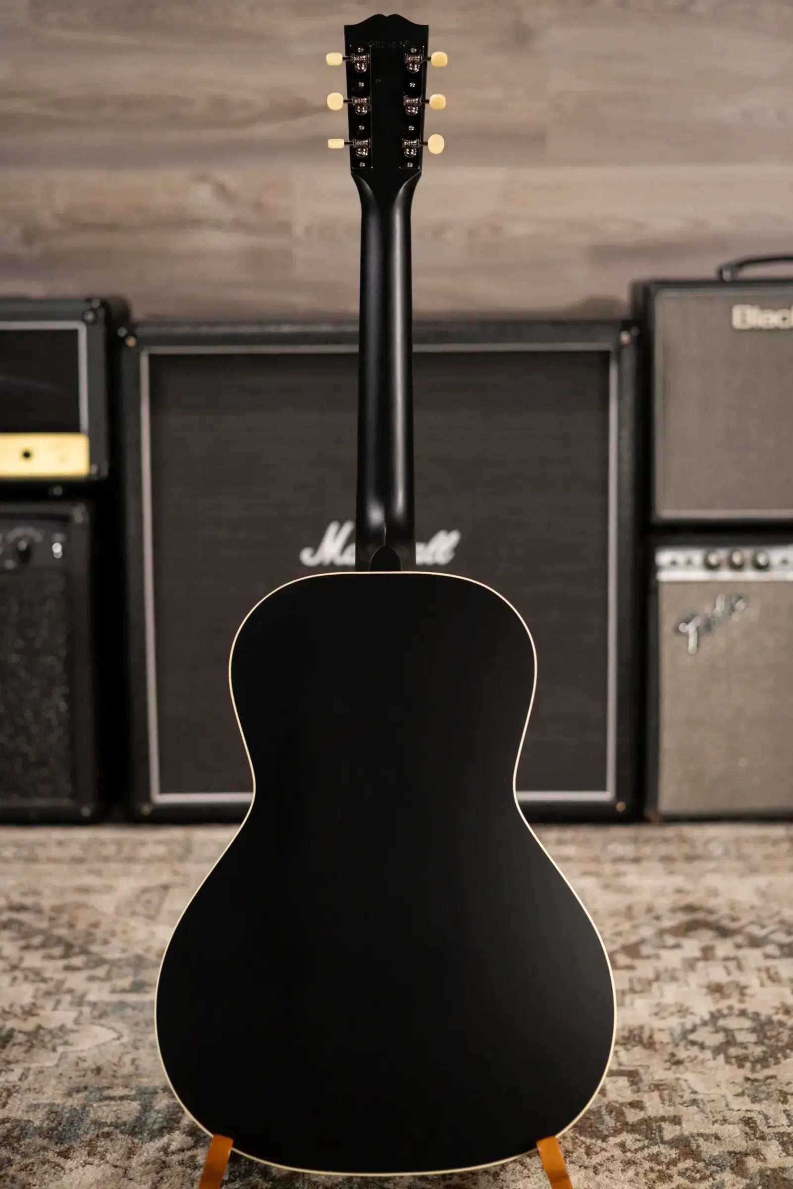 Gibson Century Collection L-00 12-Fret Acoustic Guitar - Ebony with Hardshell Case - B-Stock