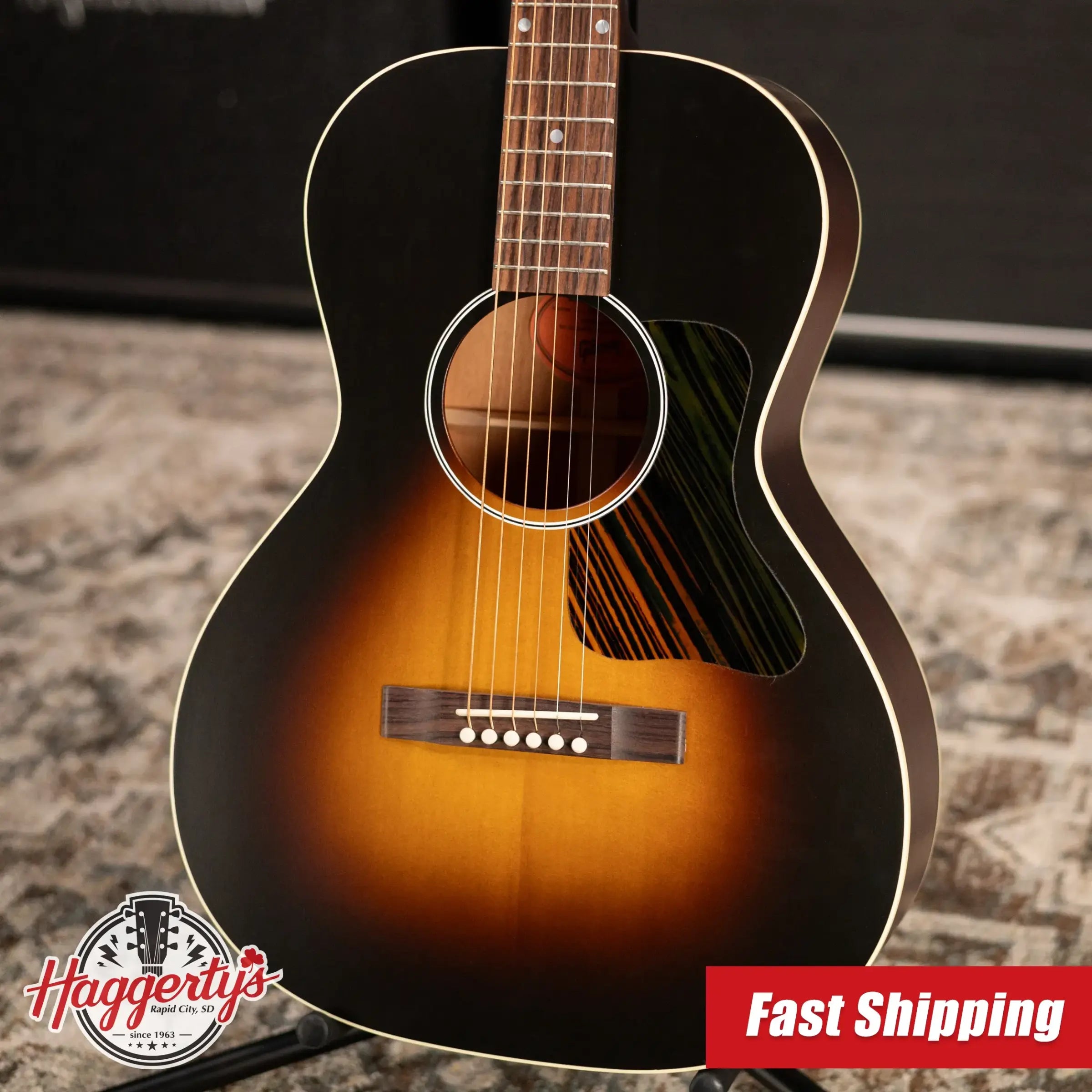 Gibson Century Collection L-00 12-Fret Acoustic Guitar - Vintage Sunburst with Hardshell Case - Floor Model