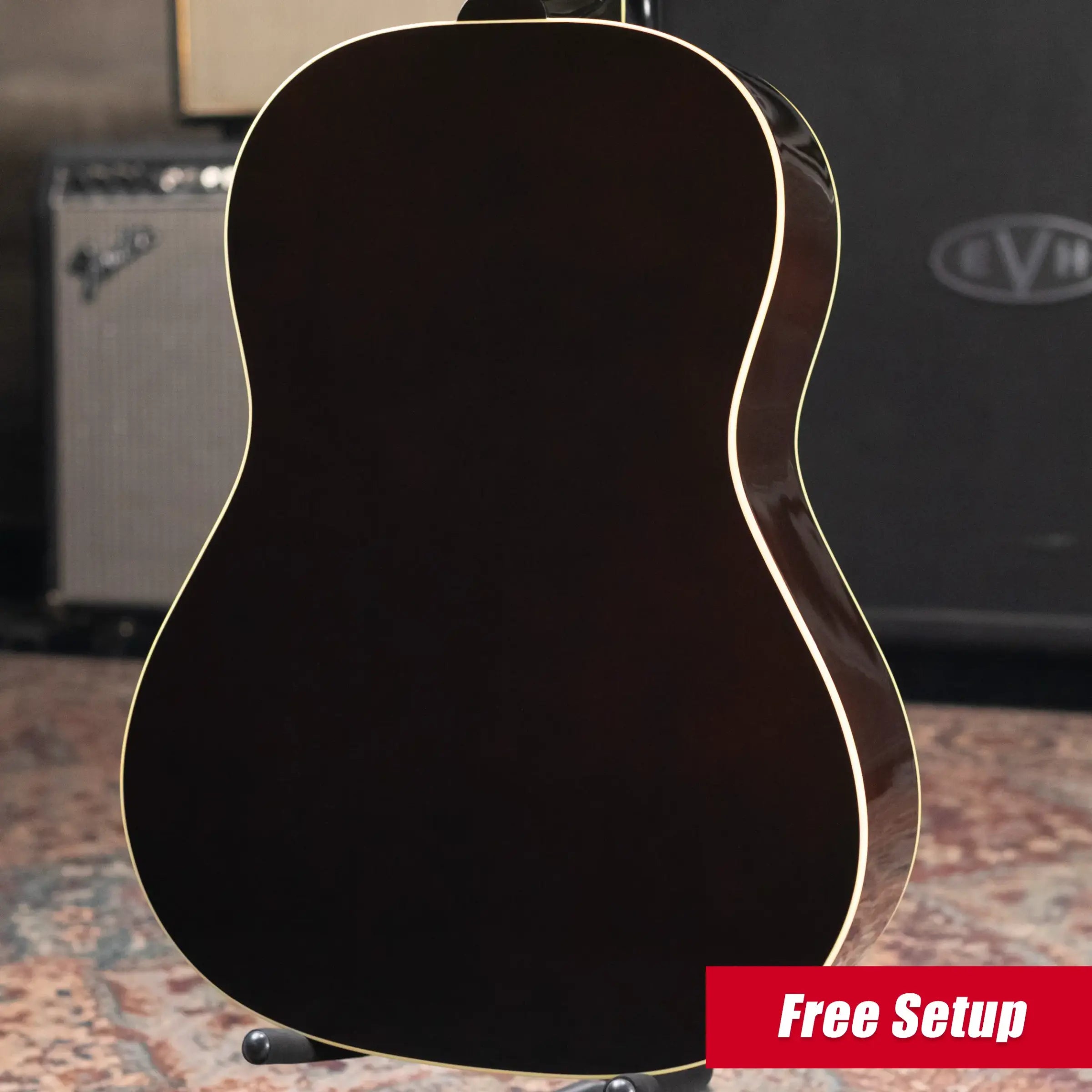 Gibson Custom Nathaniel Rateliff LG-2 Western Acoustic Guitar - Vintage Sunburst with Hardshell Case