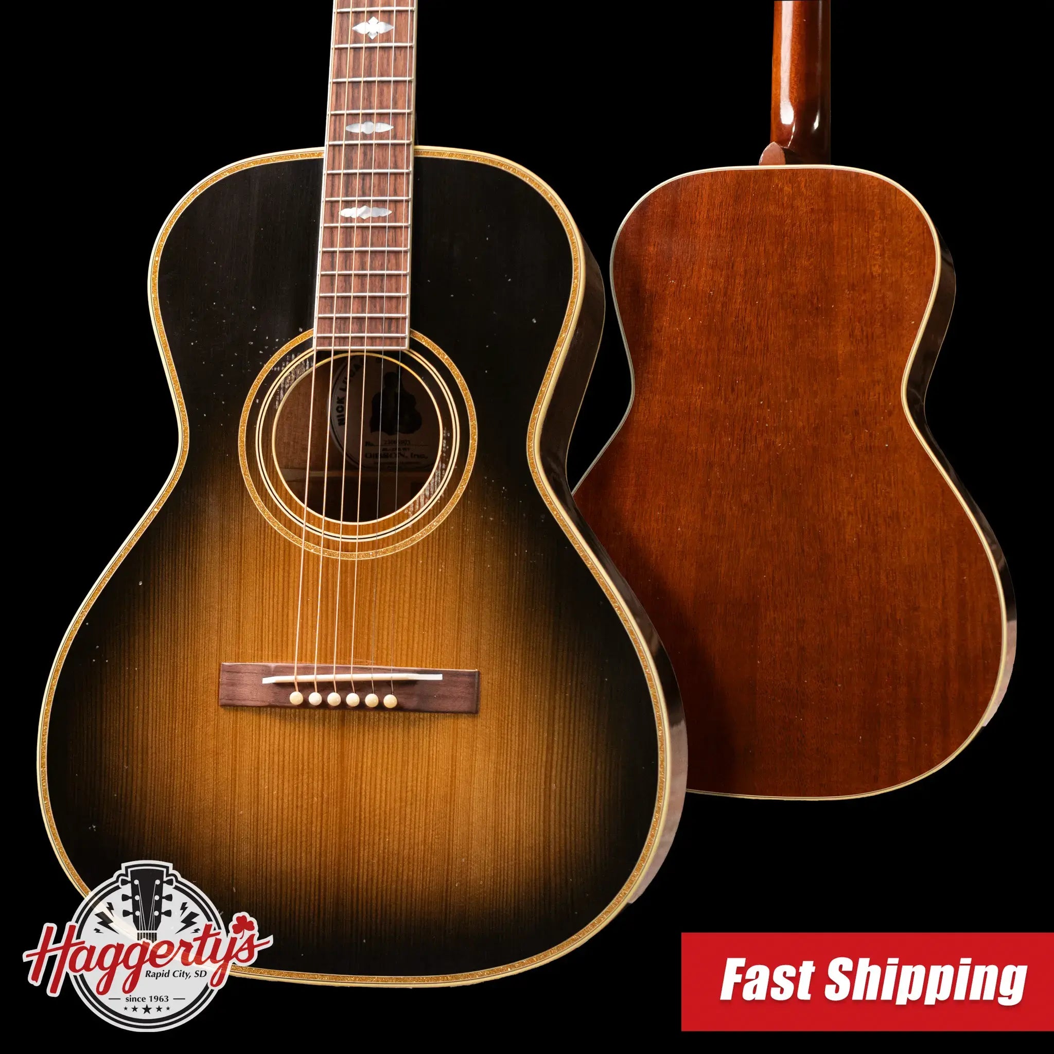 Gibson Custom Shop 1929 Nick Lucas Special Murphy Lab Light Aged Acoustic Guitar - Argentine Grey with Hardshell Case