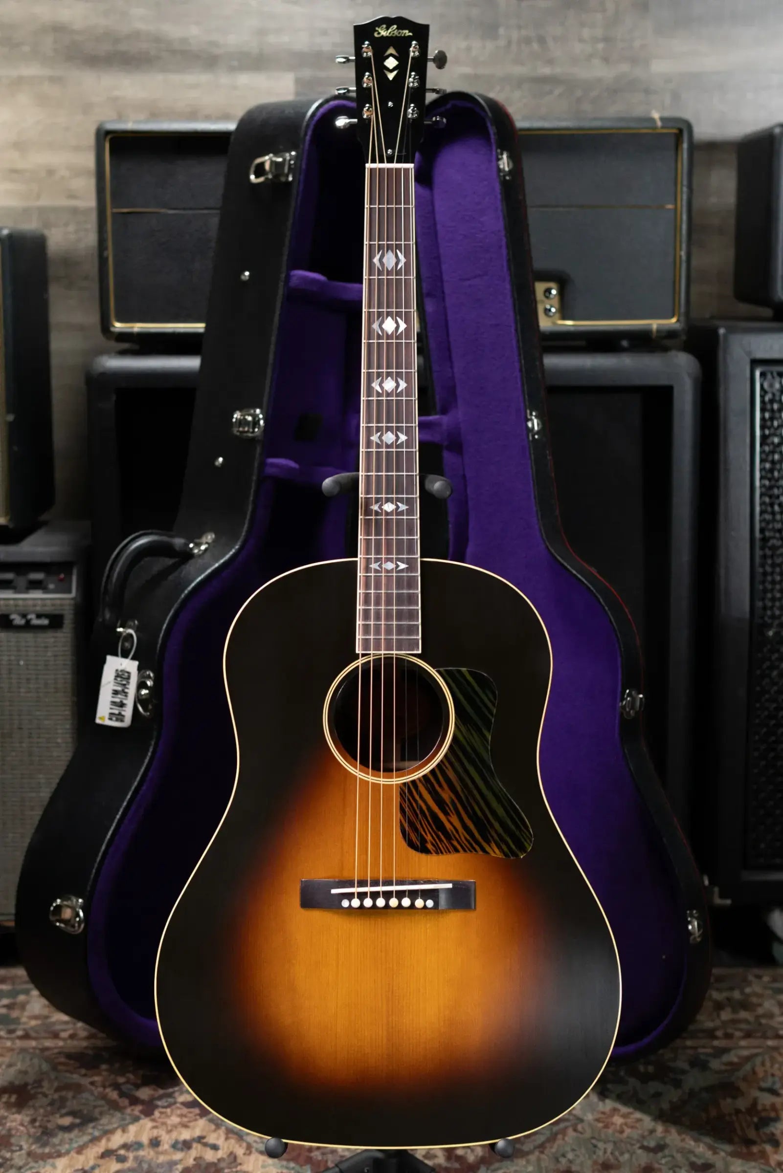 Gibson Custom Shop 1936 Advanced Jumbo Acoustic Guitar - Vintage Sunburst with Hardshell Case