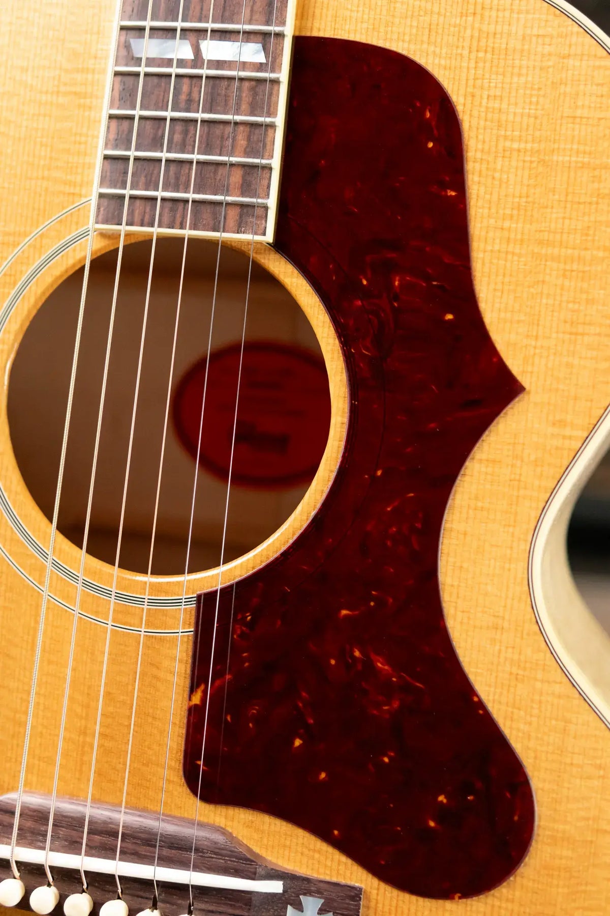 Gibson Custom Shop 1952 J-185 Acoustic Guitar - Antique Natural with Hardshell Case - Demo