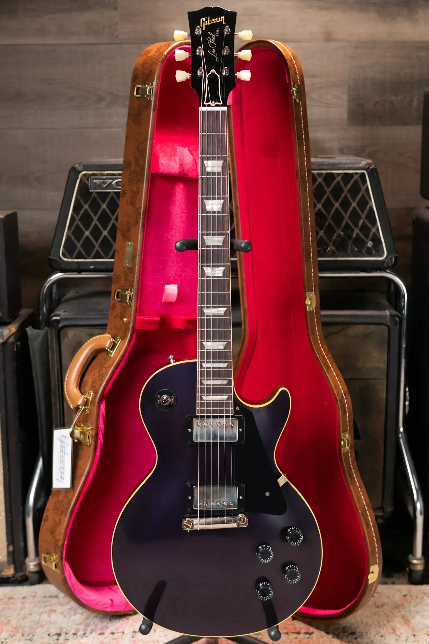 Gibson Custom Shop 1954 Les Paul Standard VOS Electric Guitar - Candy Apple Blue with Hardshell Case