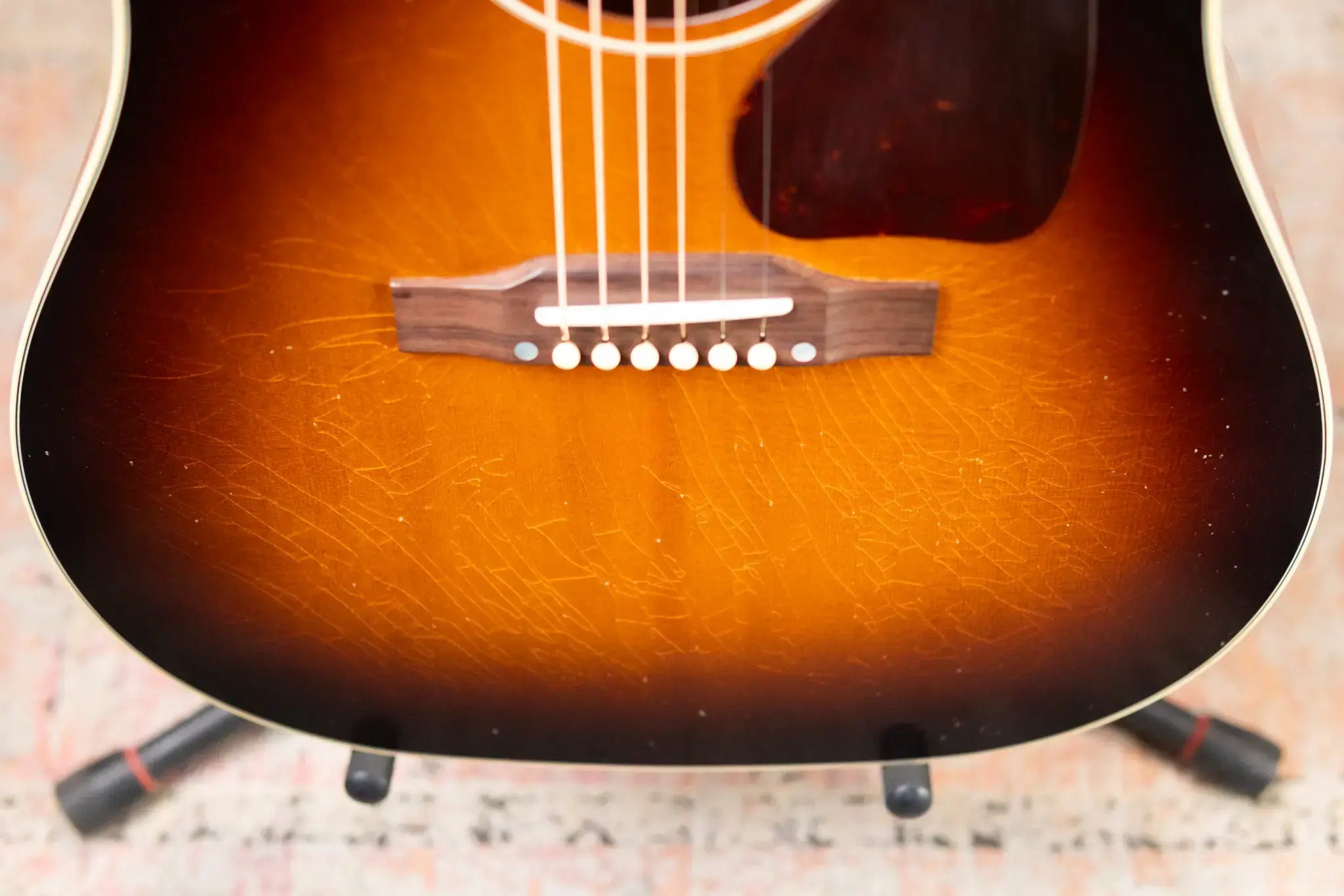 Gibson Custom Shop 1955 J-45 Murphy Lab Light Aged Acoustic Guitar - Vintage Sunburst with Hardshell Case
