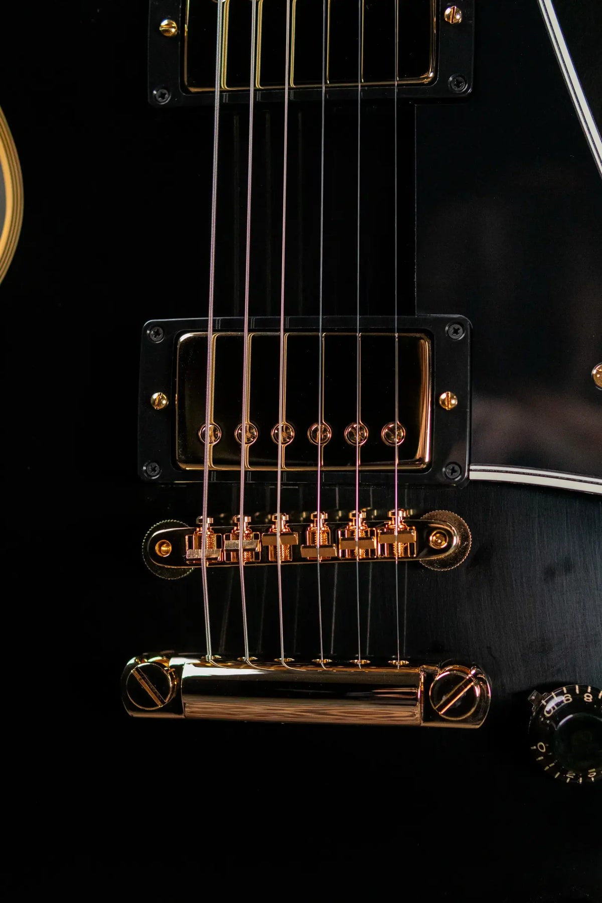 Gibson Custom Shop 1957 Les Paul Custom Reissue 2 Pickup VOS Electric Guitar - Ebony with Hardshell Case - Demo