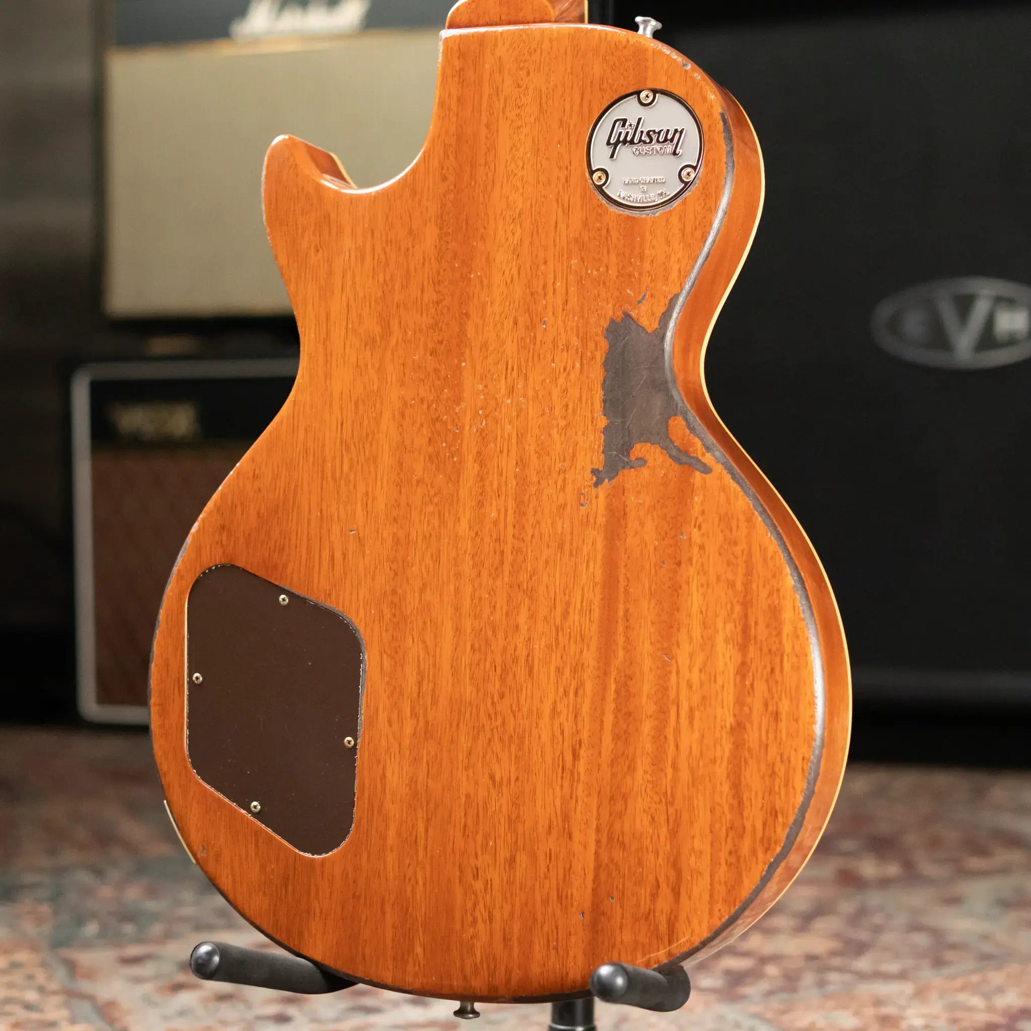 Gibson Custom Shop 1957 Les Paul Standard Murphy Lab Heavy Aged Electric Guitar - Natural with Hardshell Case